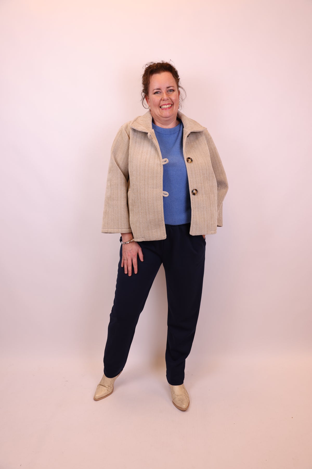 Maxime | Grüne Jeansjacke