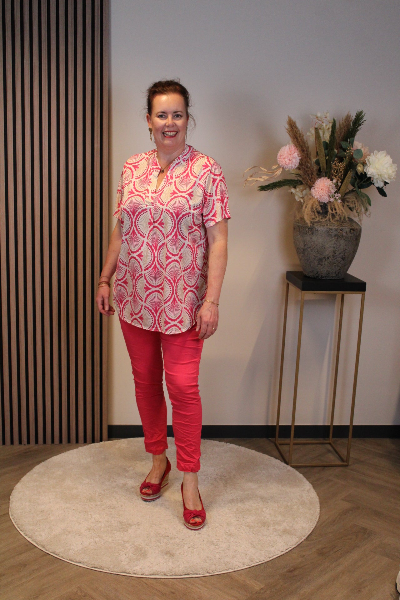 Puck | Broek lang roze 38 t/m 48