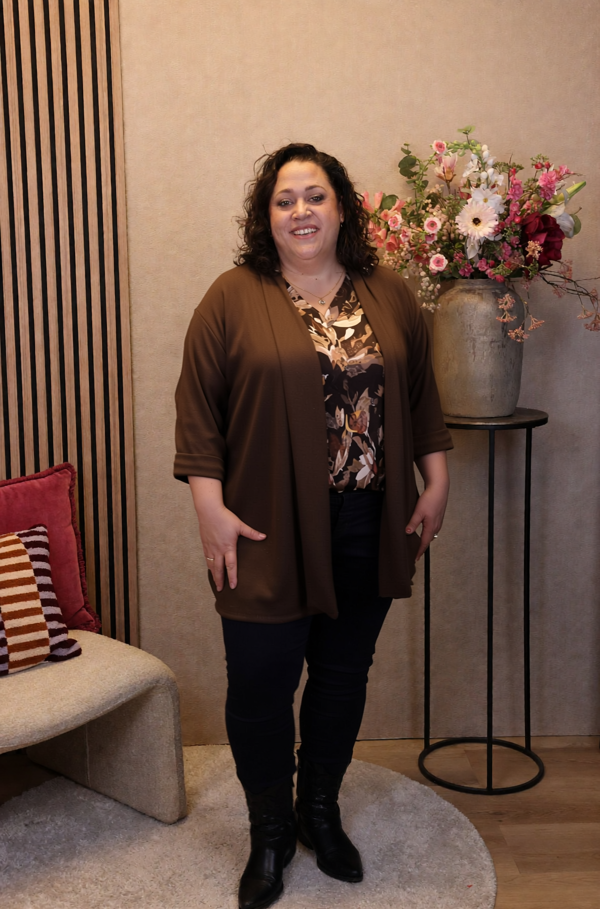 Mara | Bluse weiß Langarm 38 bis 48