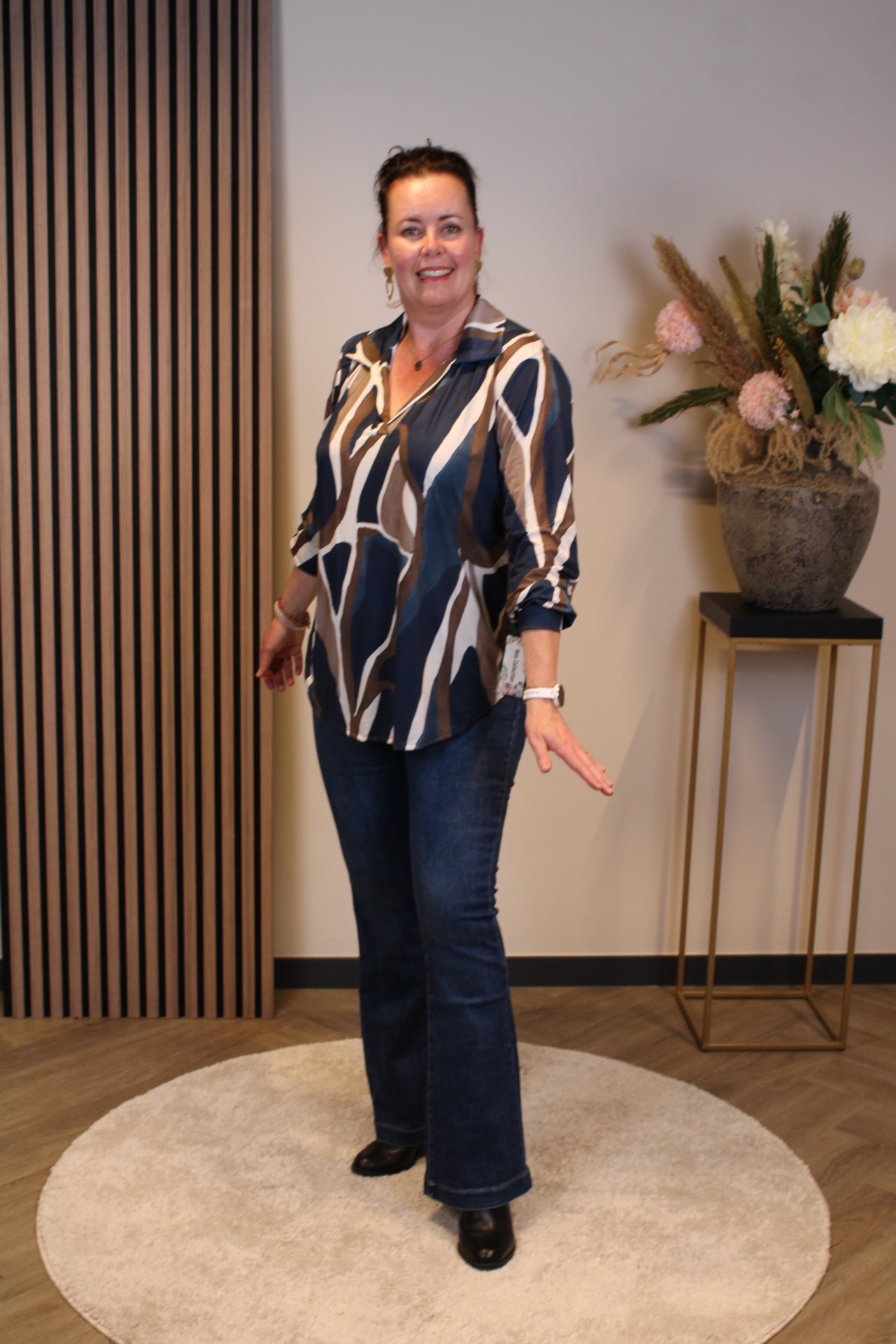 Florien | Bluse mit Kragen 38 bis 48