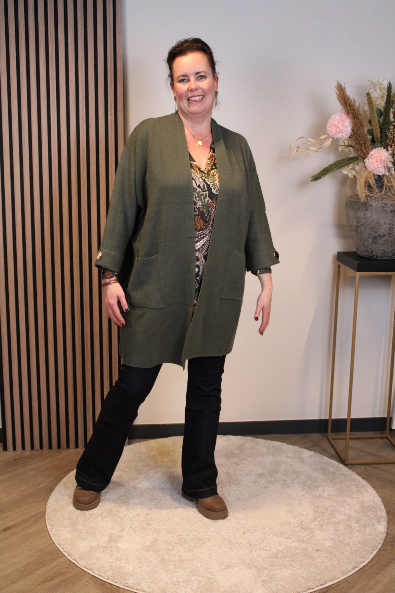 Mara | Bluse weiß Langarm 38 bis 48