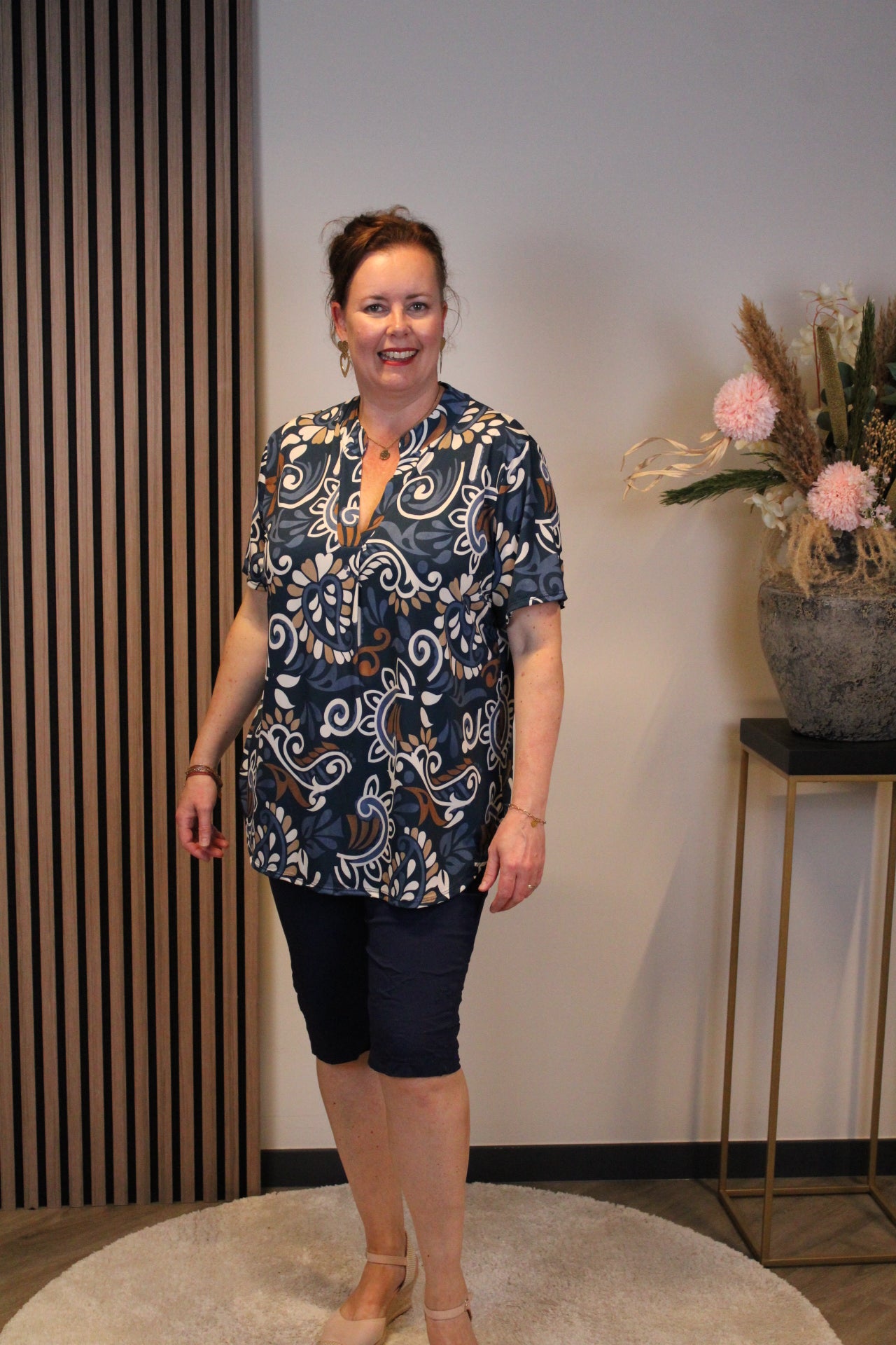 Zola | Blouse korte mouw 38 t/m 48