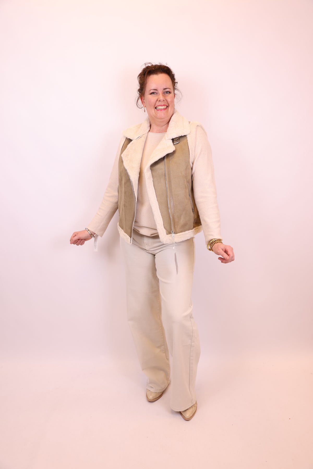 Maxime | Grüne Jeansjacke