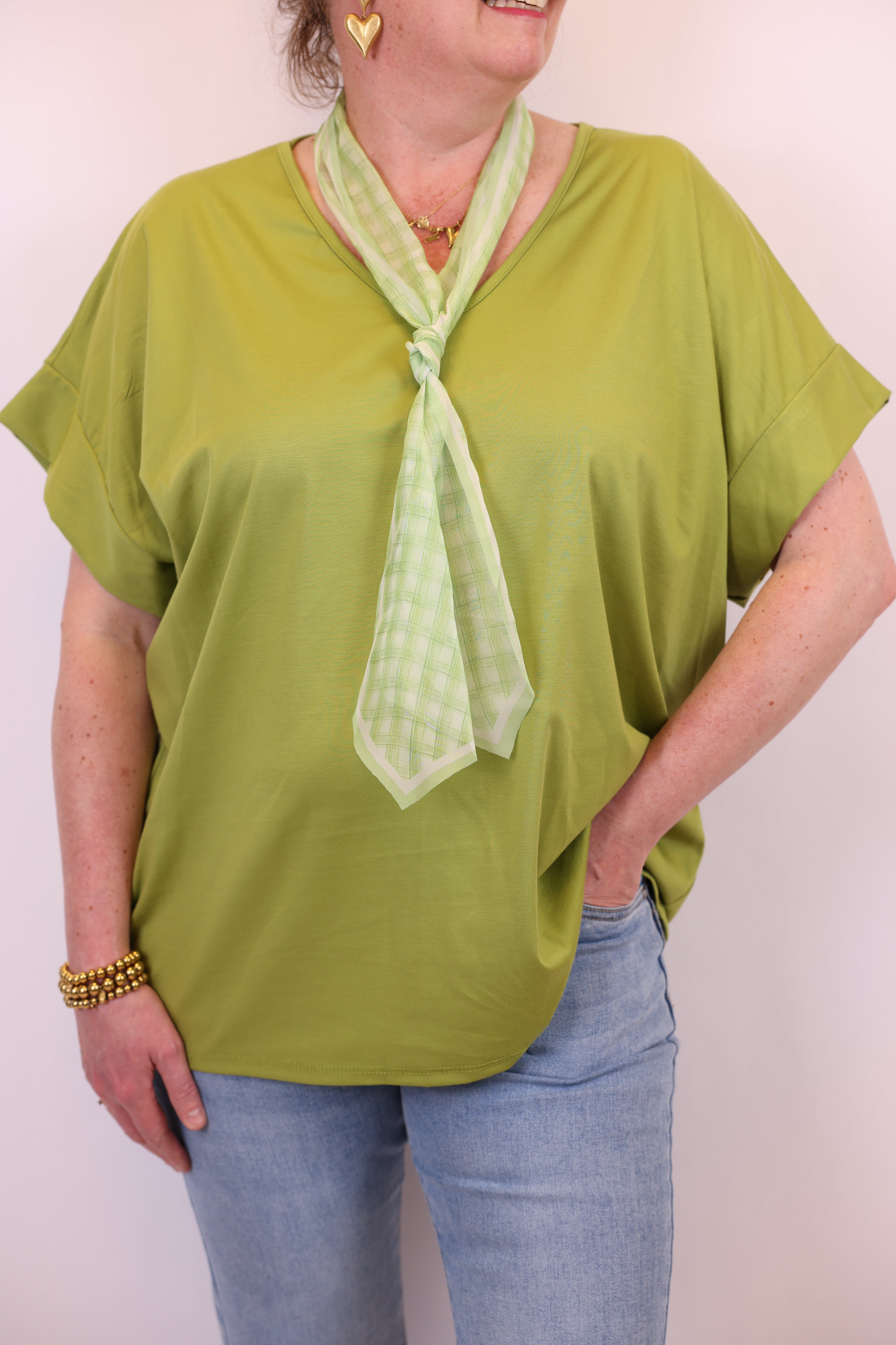 Dora | Bluse schwarz Langarm 52 bis 58