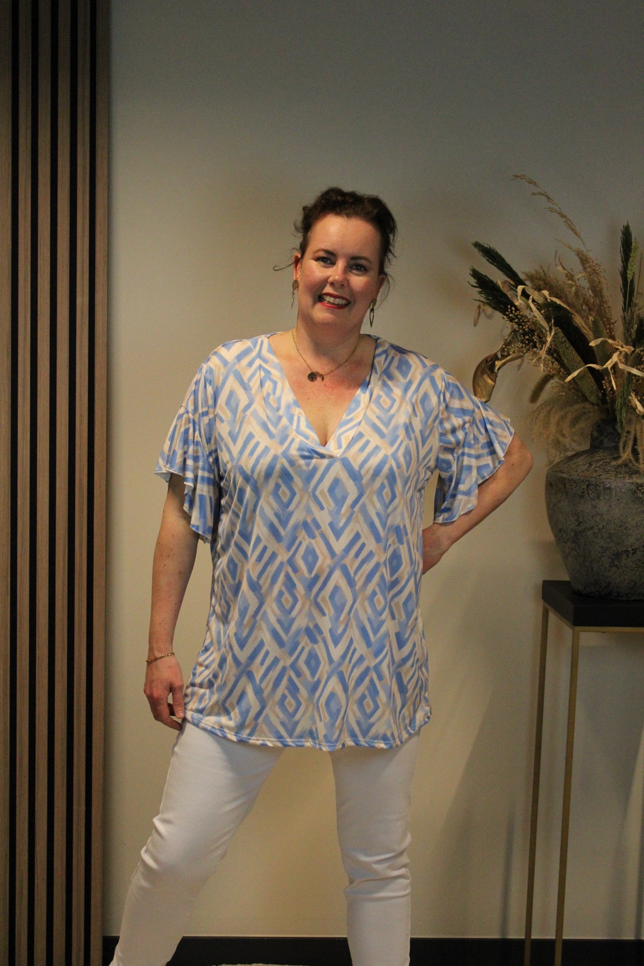Ruby | Top blauw