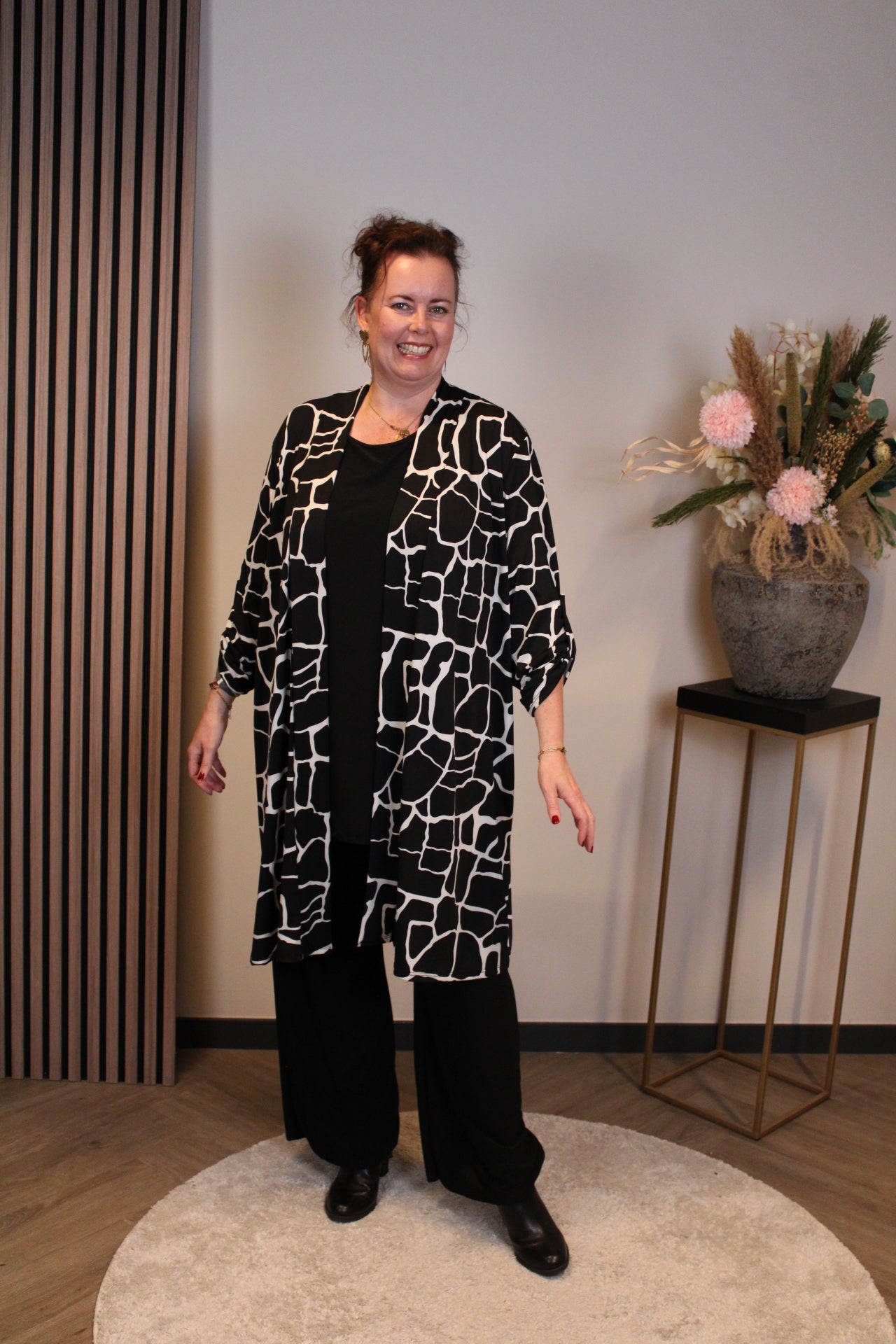 Mara | Bluse weiß Langarm 38 bis 48
