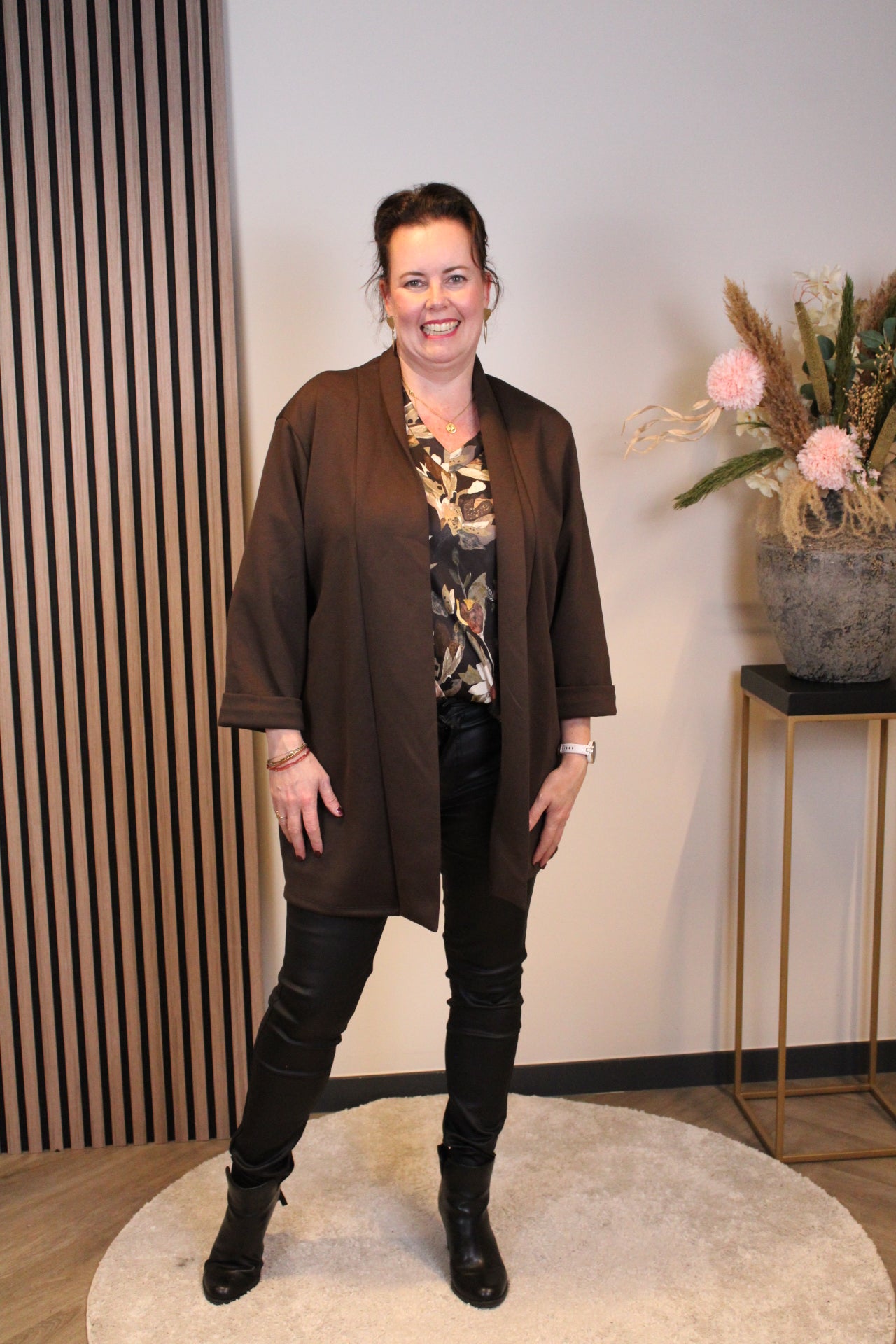 Mara | Bluse weiß Langarm 38 bis 48