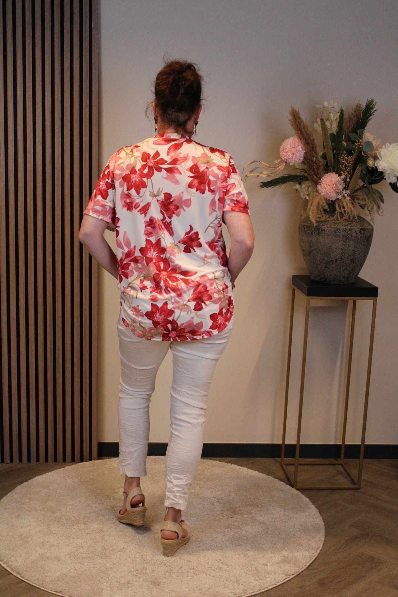 Puck | Lange beige Hose 38 bis 48