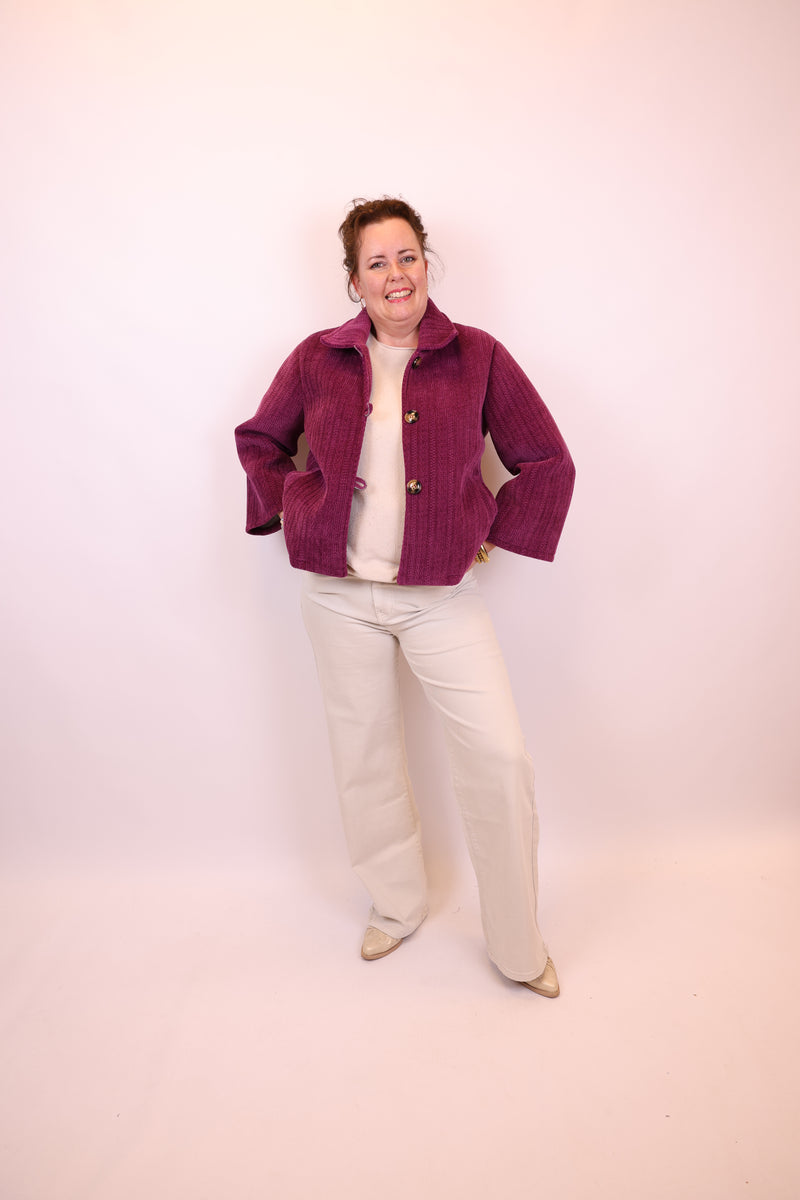 Maxime | Grüne Jeansjacke