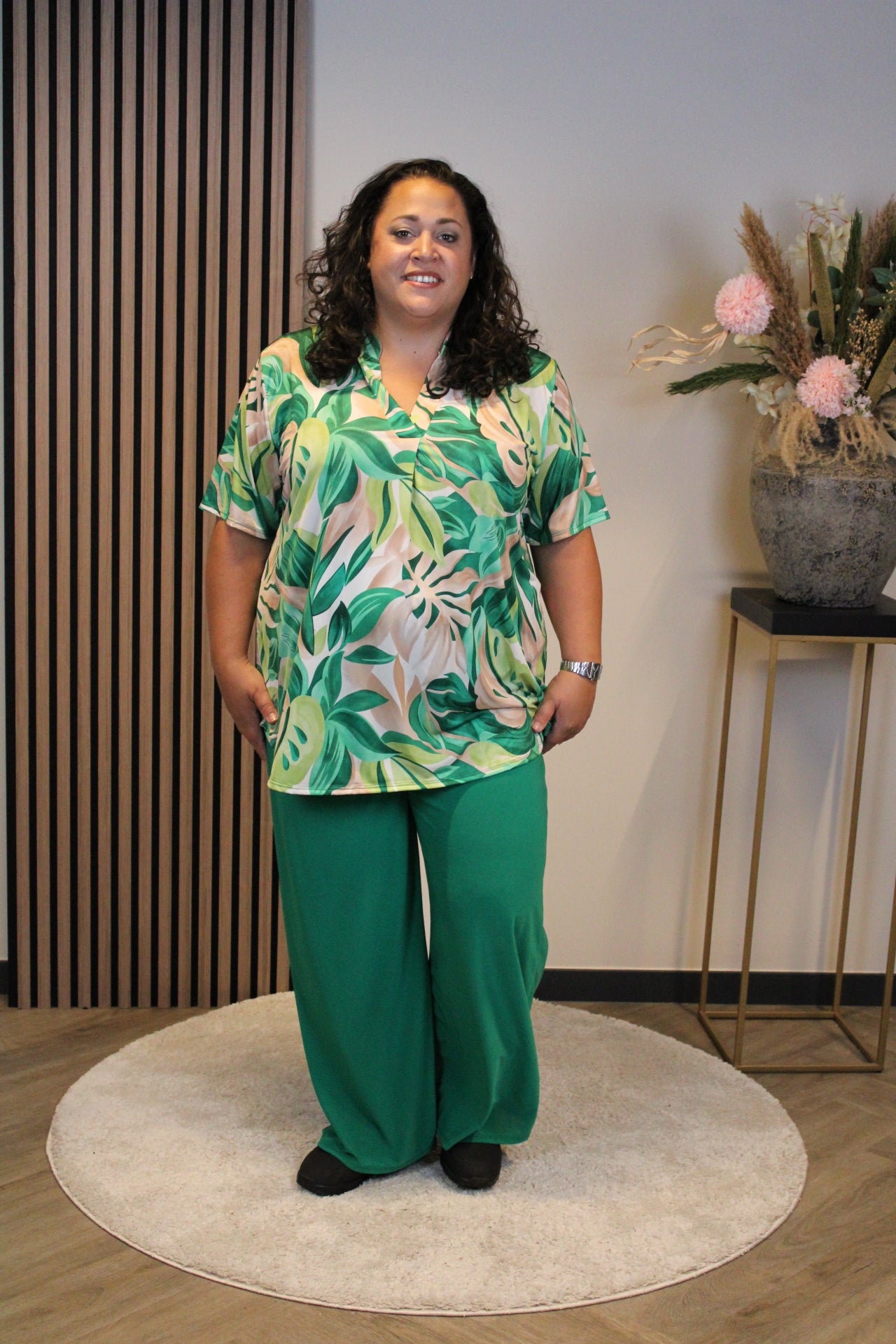 Ellen | Broek appel groen 48 t/m 54