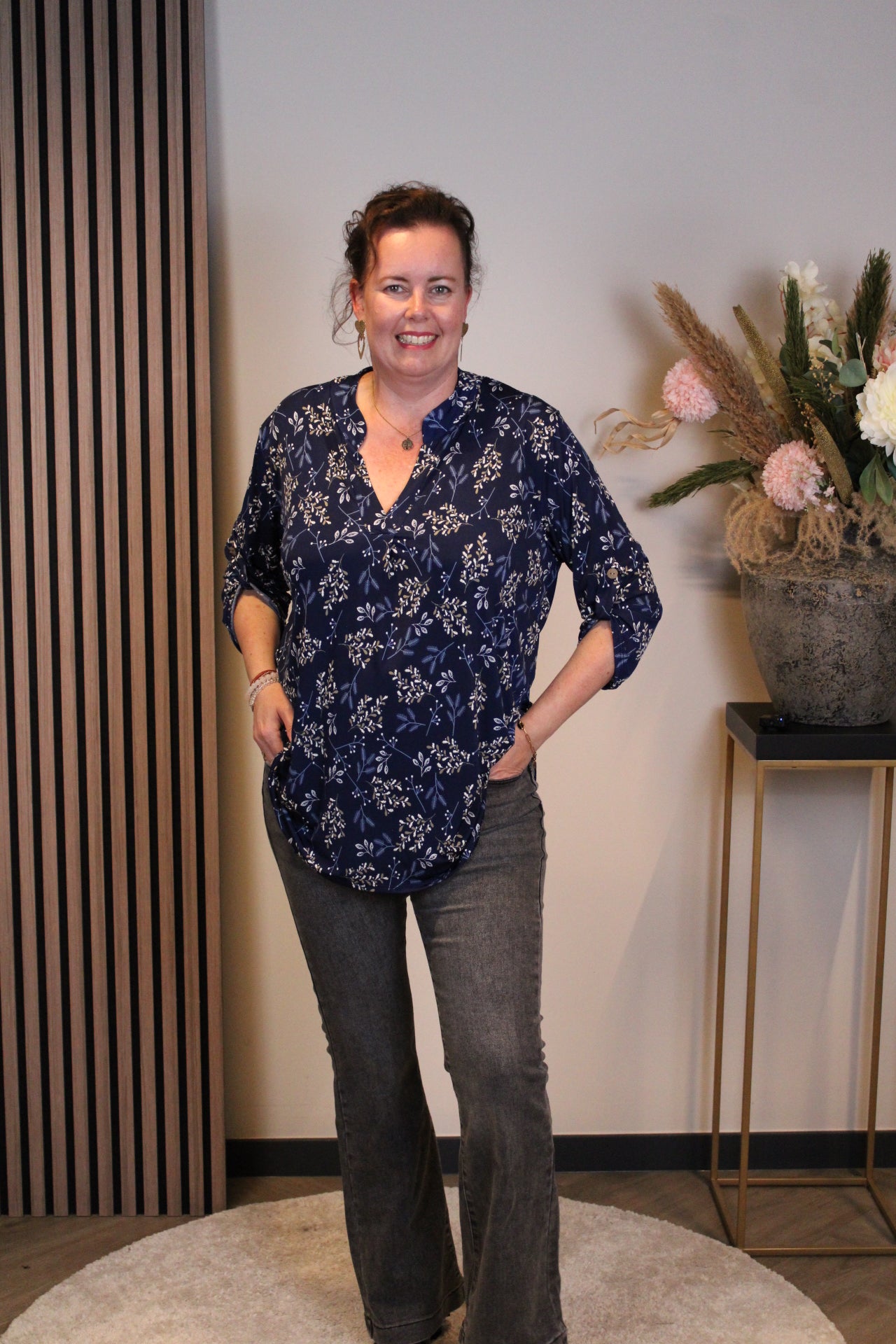 Verena | Langarmbluse 48 bis 52