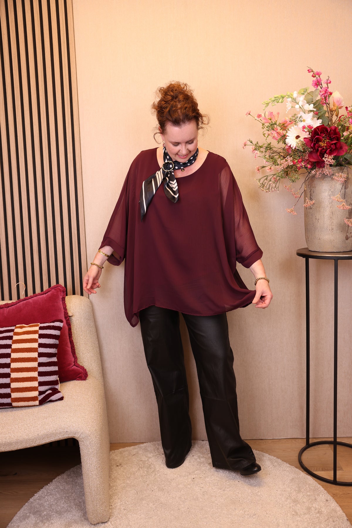 Sienna | Top paars 40 - 50