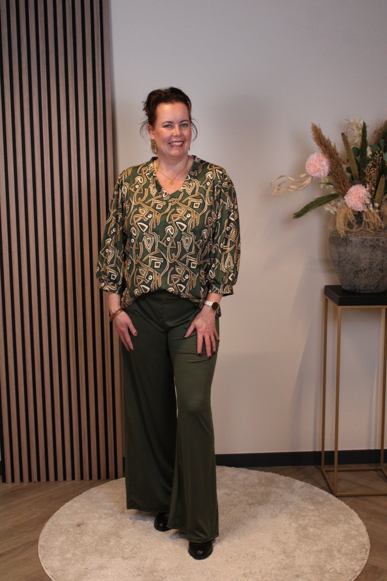 Indy | Hose bordeauxrot 40 bis 44