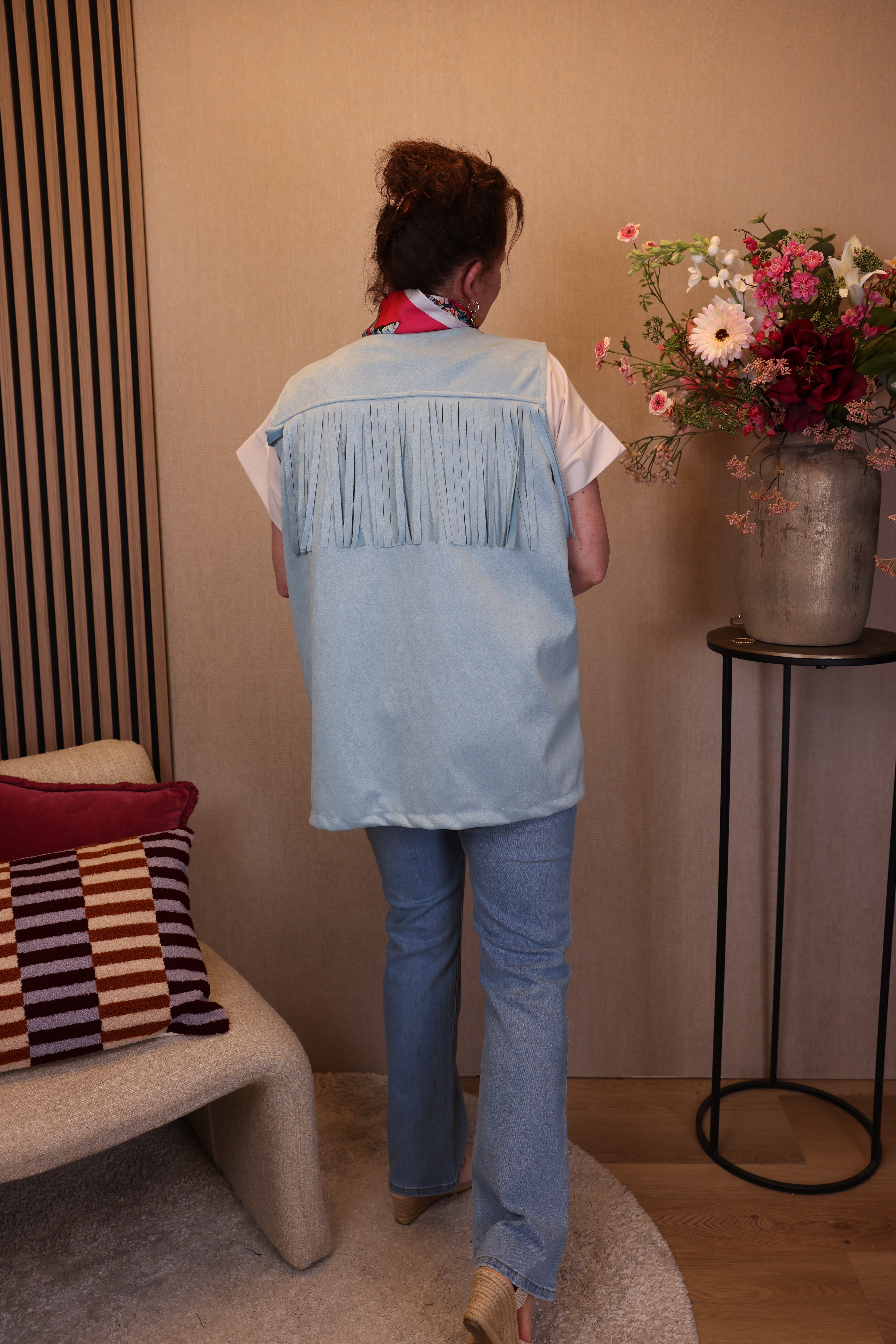 Maxime | Grüne Jeansjacke