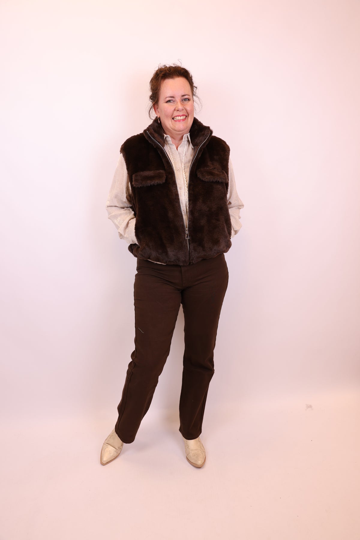 Maxime | Grüne Jeansjacke