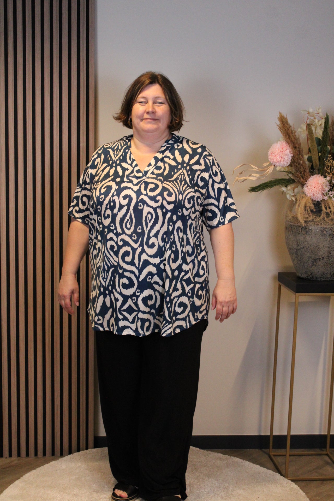 Marjan | Kurzarmbluse 52 bis 58