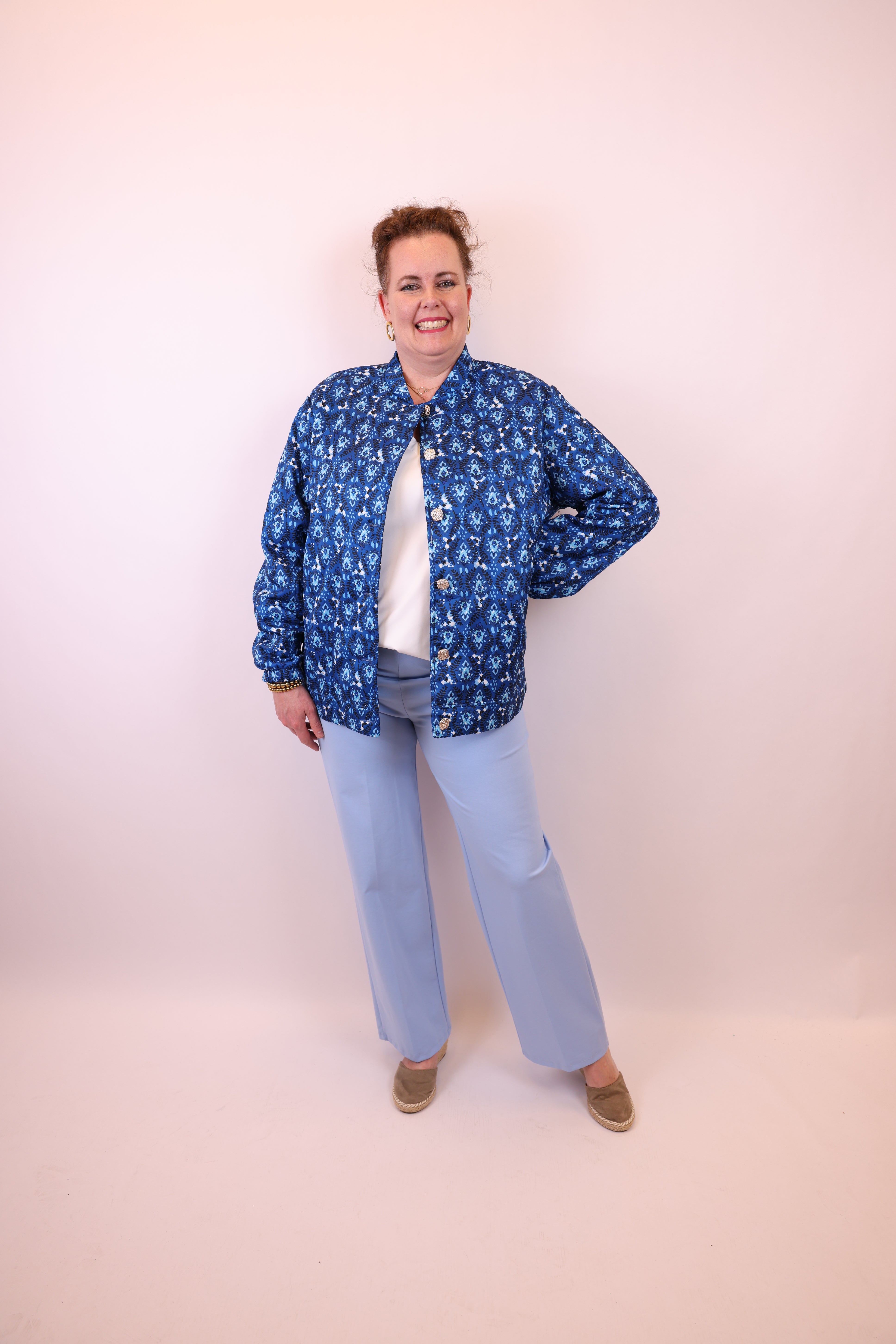 Maxime | Grüne Jeansjacke