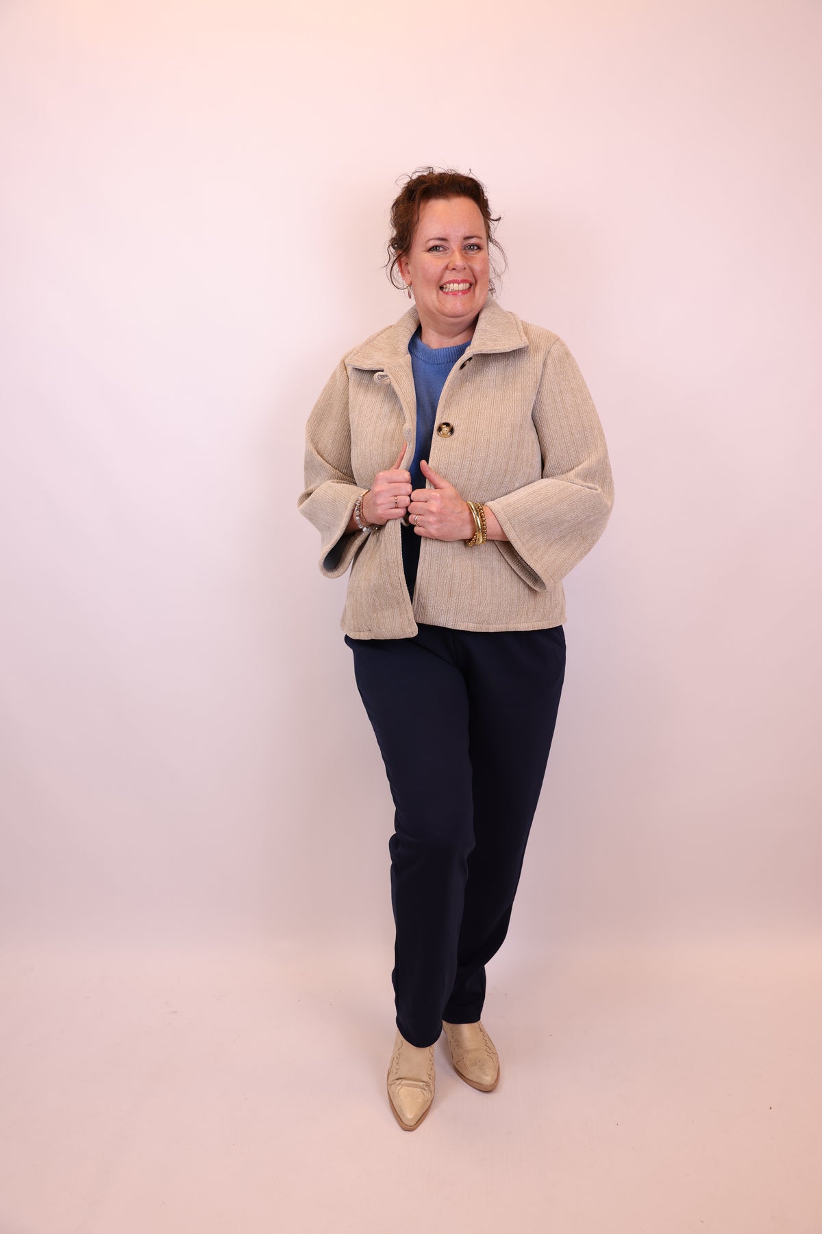 Maxime | Grüne Jeansjacke