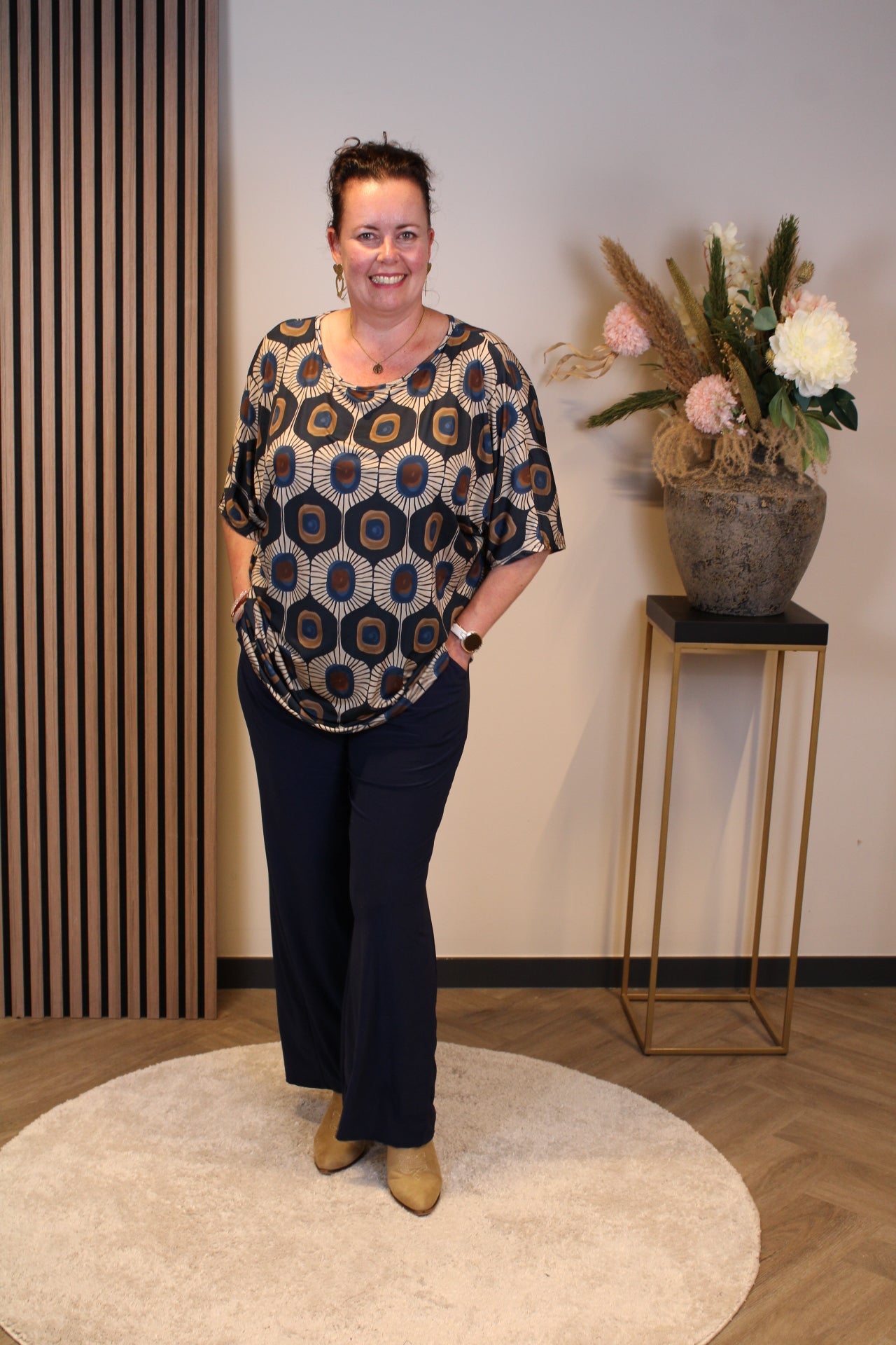 Rose | Top grün 48 bis 52