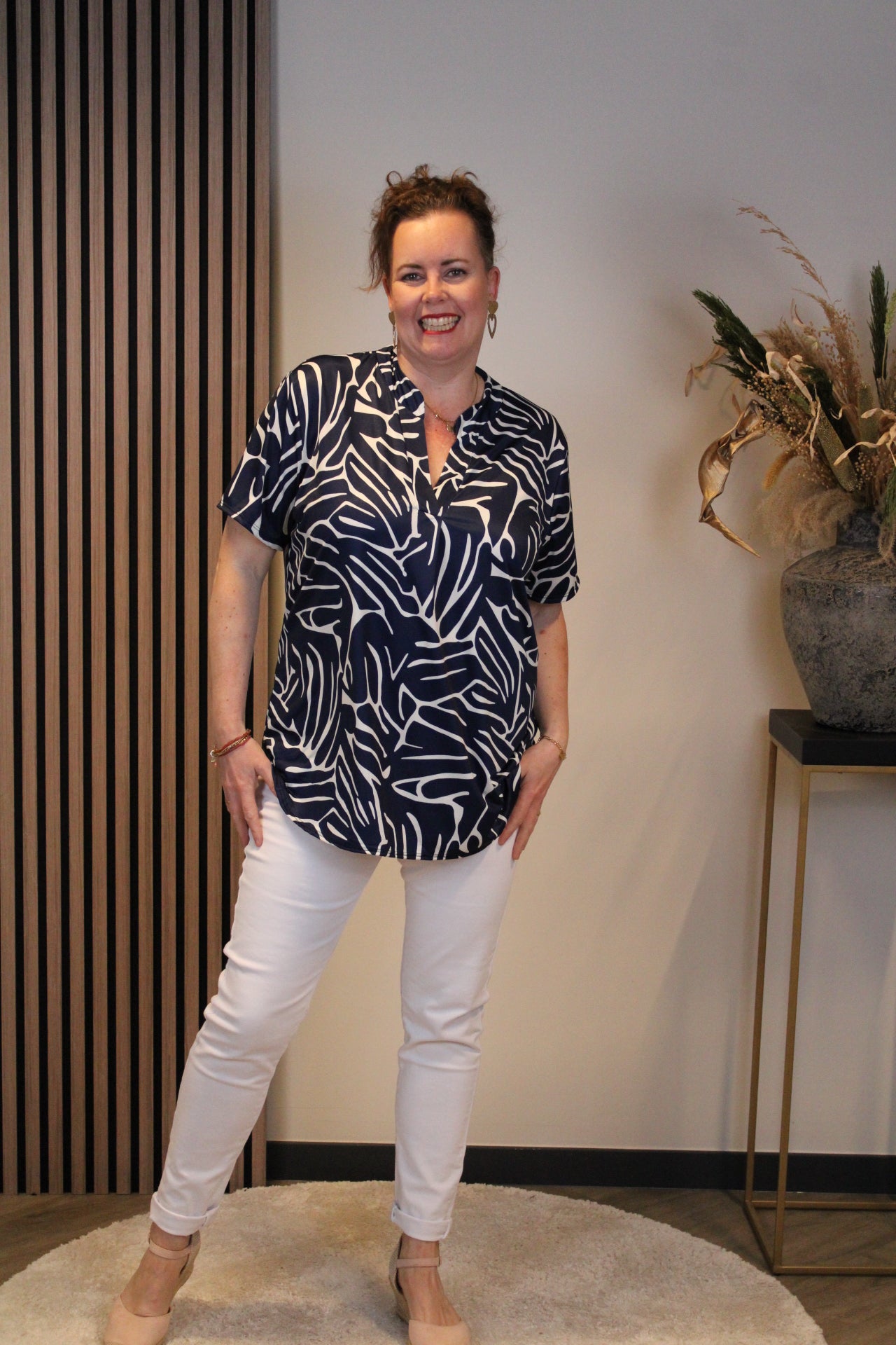 Hailey | Kurzarmbluse 38 bis 48