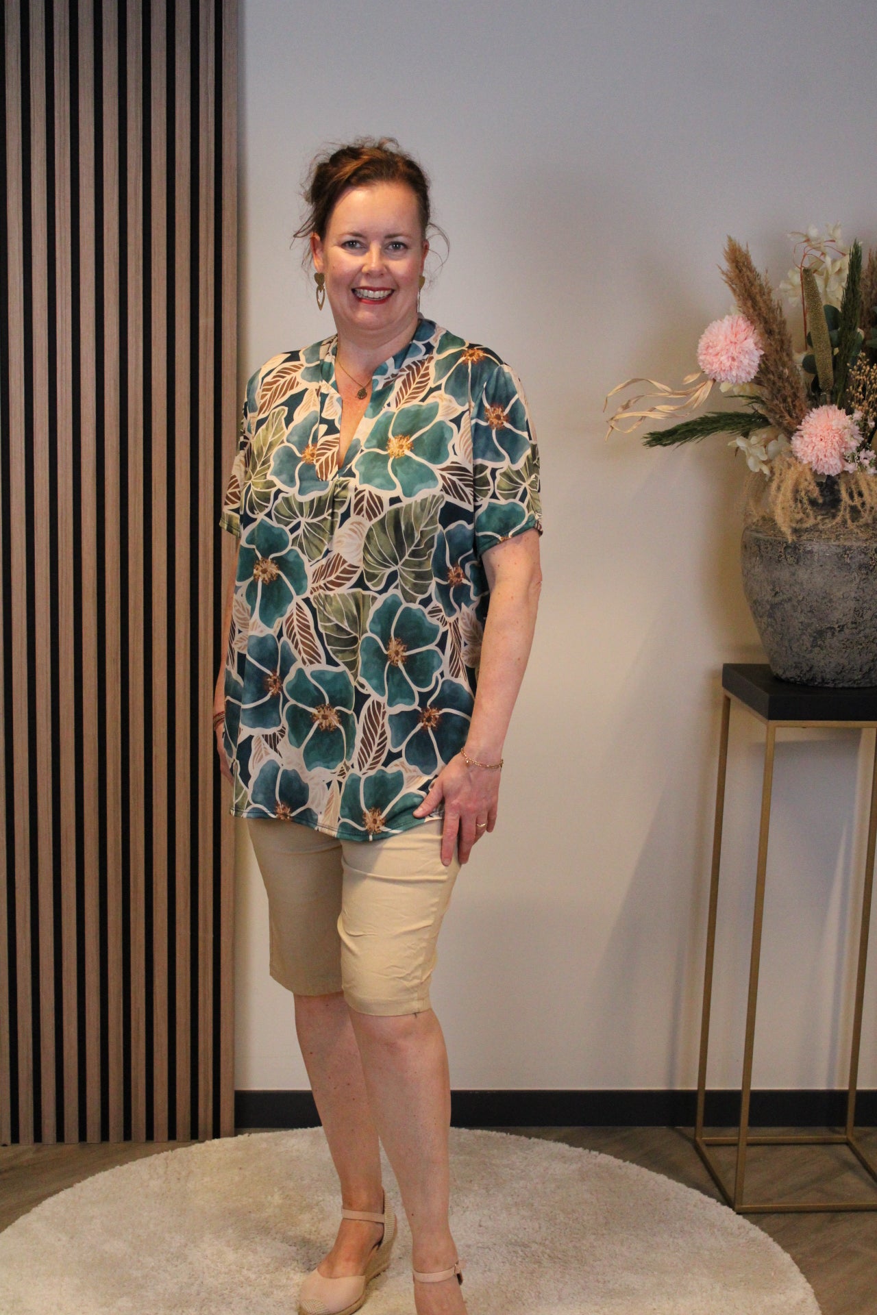 Liv | Blouse korte mouw 38 t/m 48