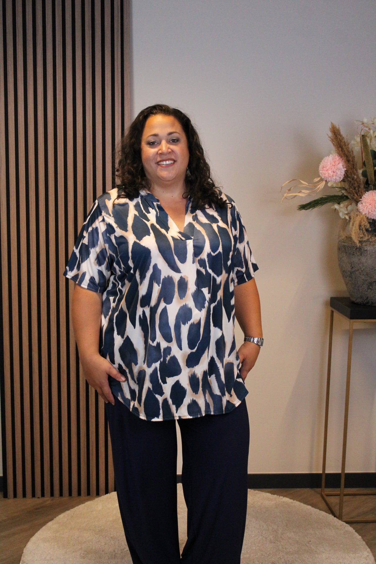 Los | Bluse Kurzarm 48 bis 52