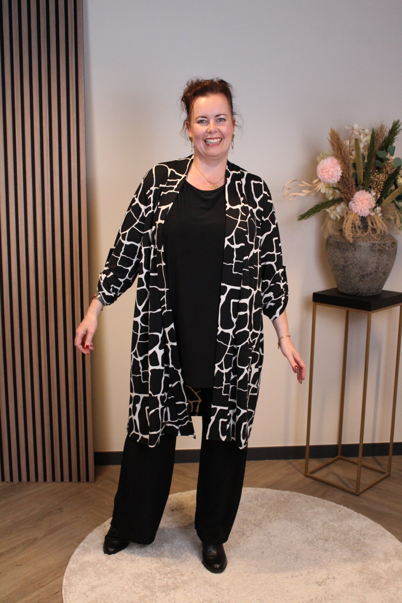 Mara | Bluse weiß Langarm 38 bis 48