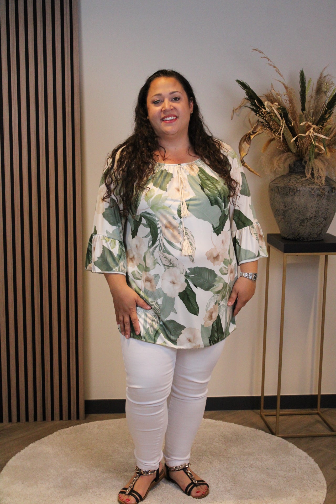 Amirah | Bluse grün 48 bis 52