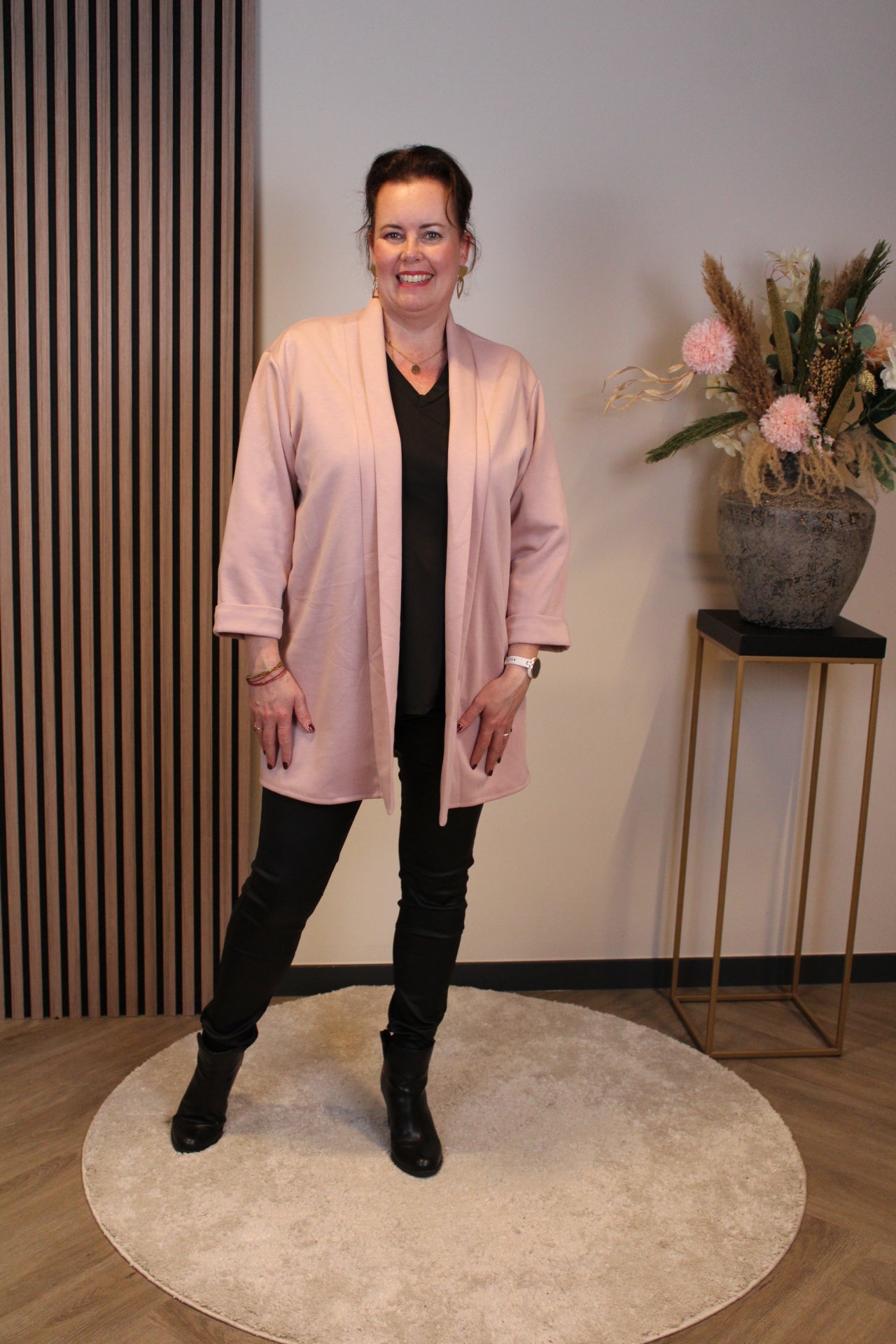 Mara | Bluse weiß Langarm 38 bis 48