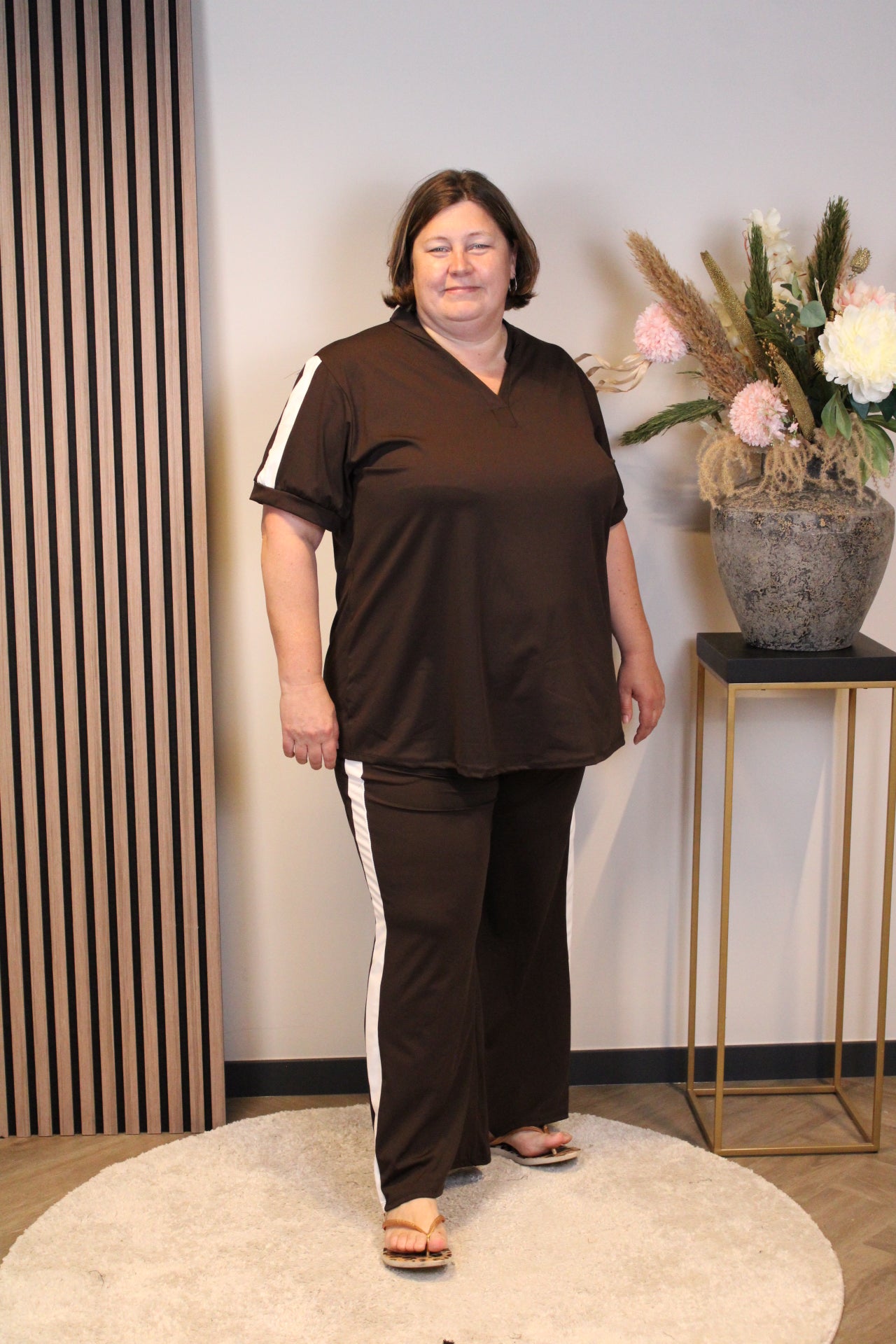 Dora | Bluse schwarz Langarm 52 bis 58