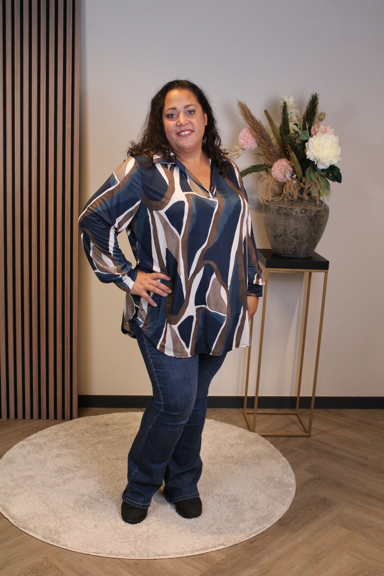 Florien | Bluse mit Kragen 48 bis 52