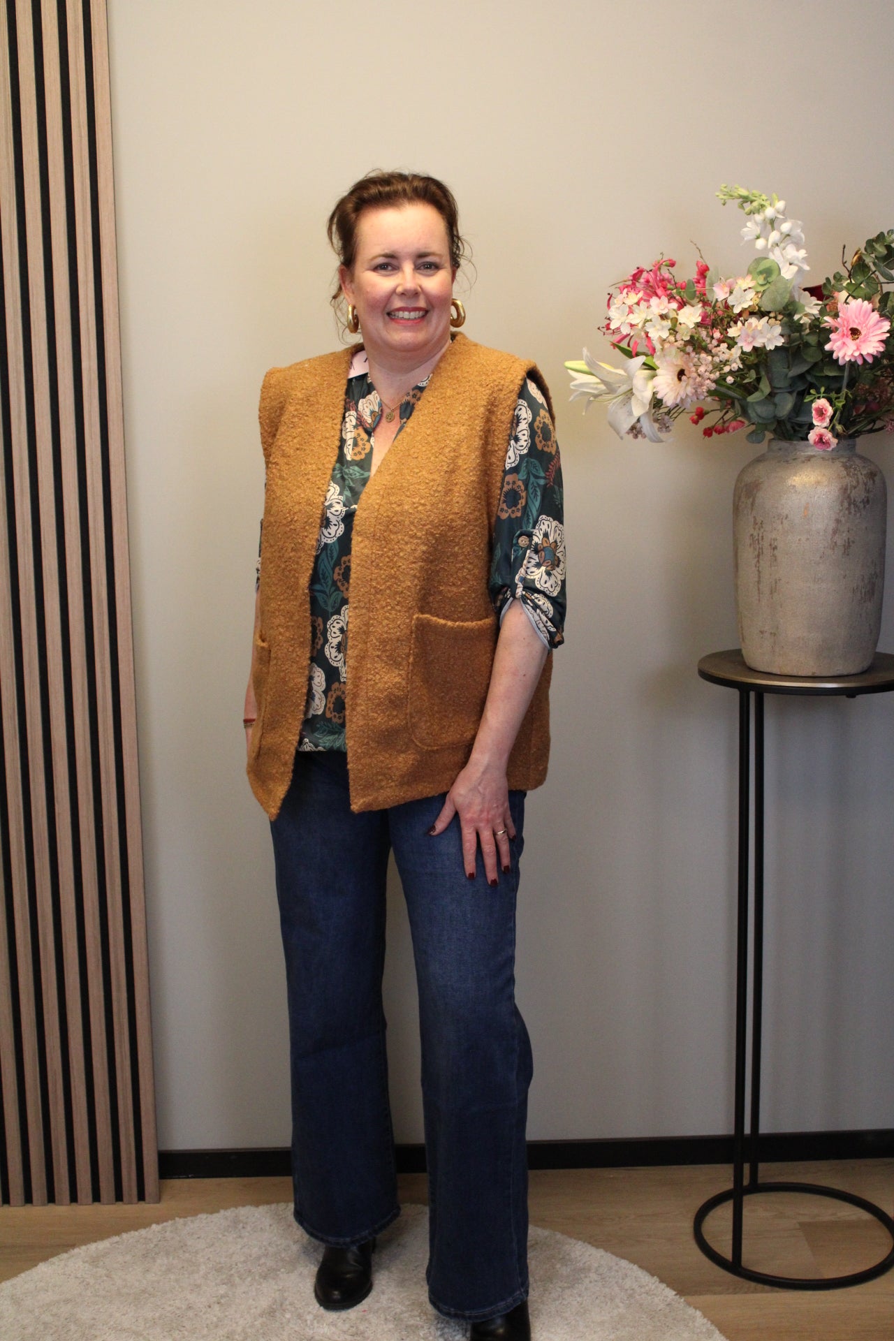 Mara | Bluse weiß Langarm 38 bis 48