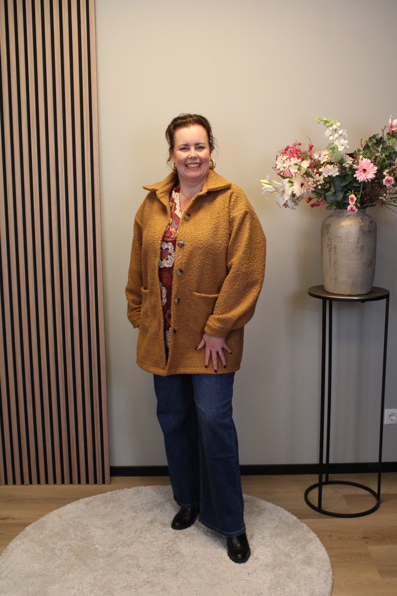 Mara | Bluse weiß Langarm 38 bis 48