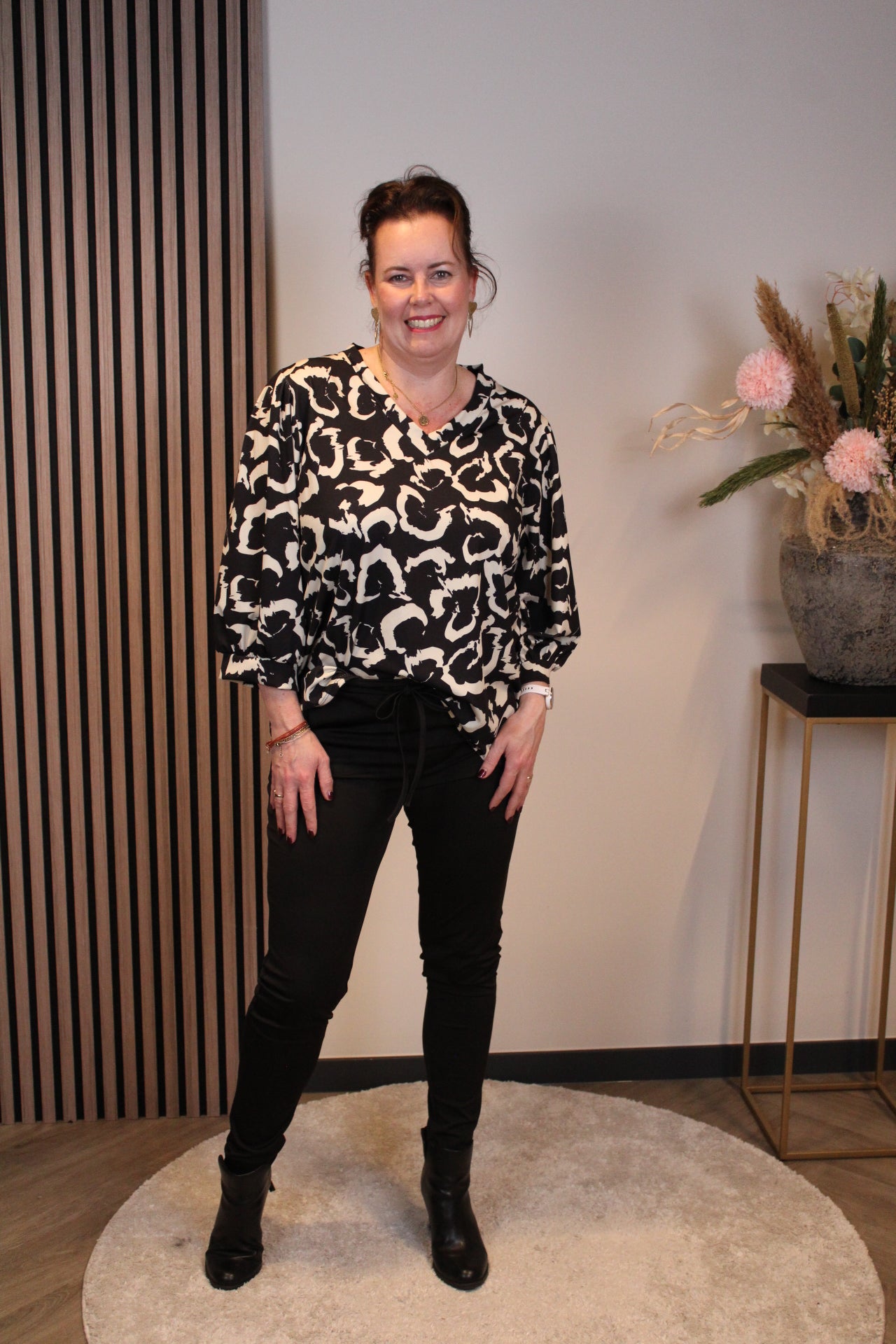 Indy | Hose bordeauxrot 40 bis 44