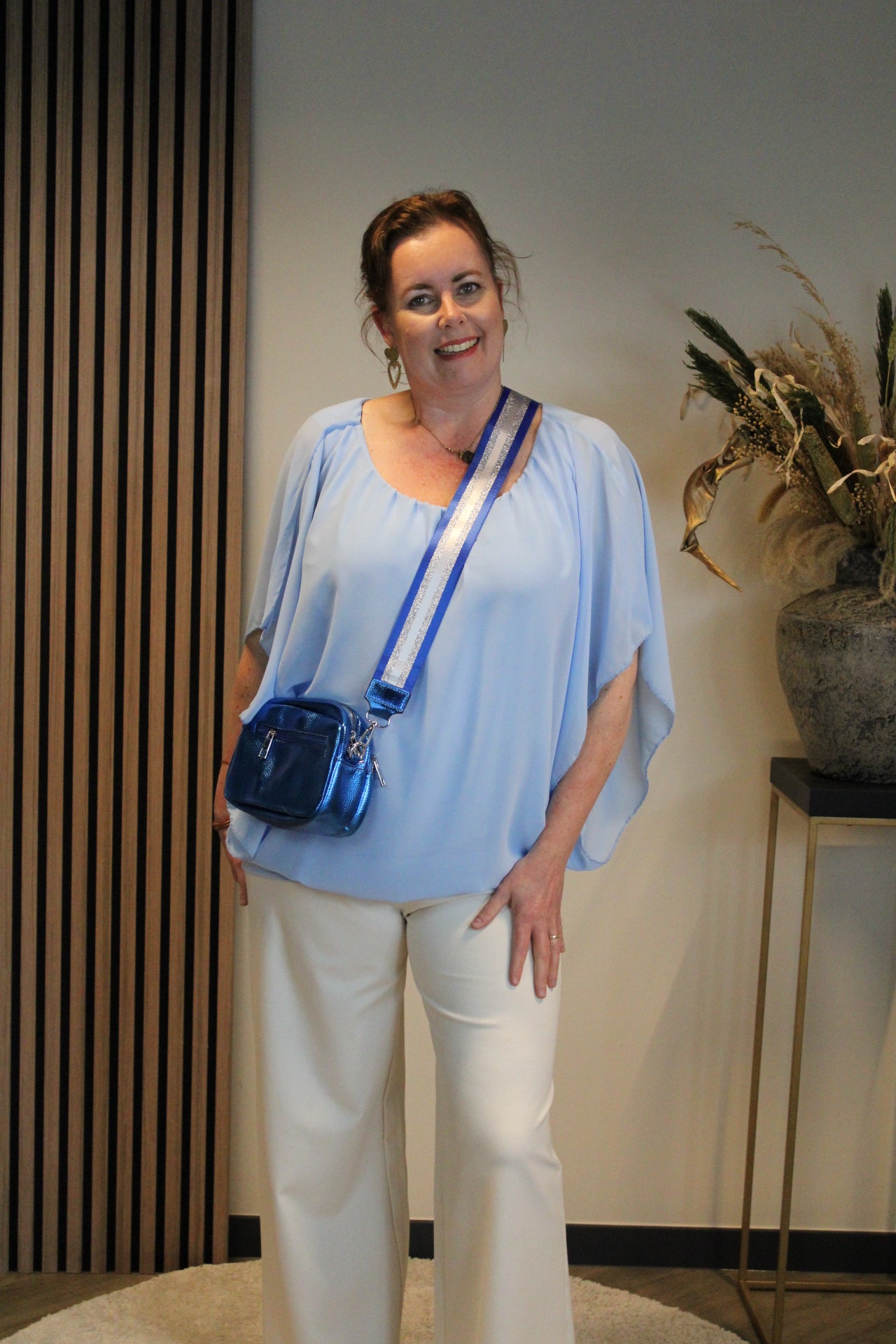 Diana - Tasche Glitzer Dunkelblau