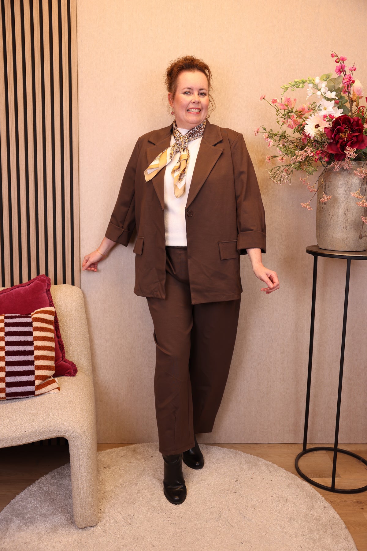 Vivian | Set donker bruin 42 - 48