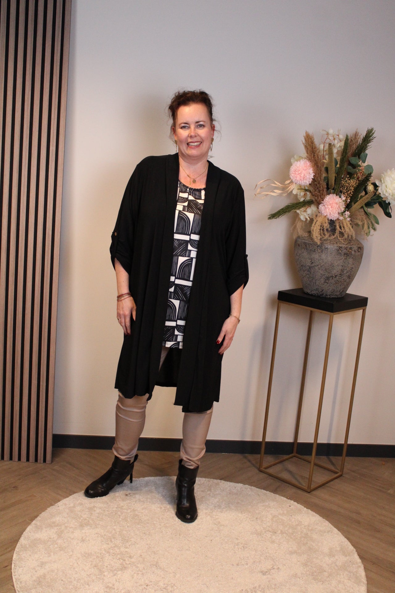 Sara | Bluse Langarm Grün 52 bis 58