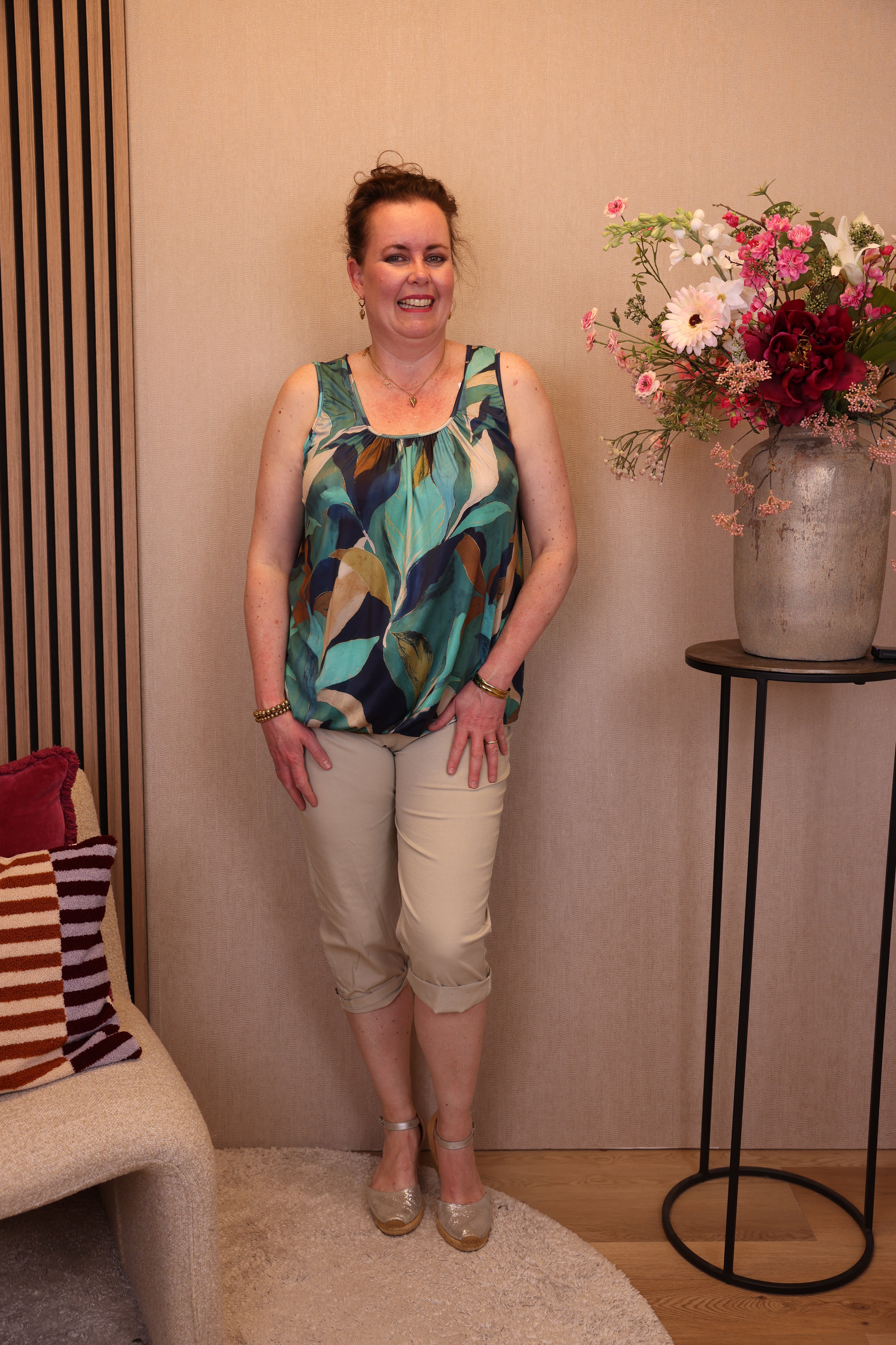 Dora | Bluse schwarz Langarm 52 bis 58