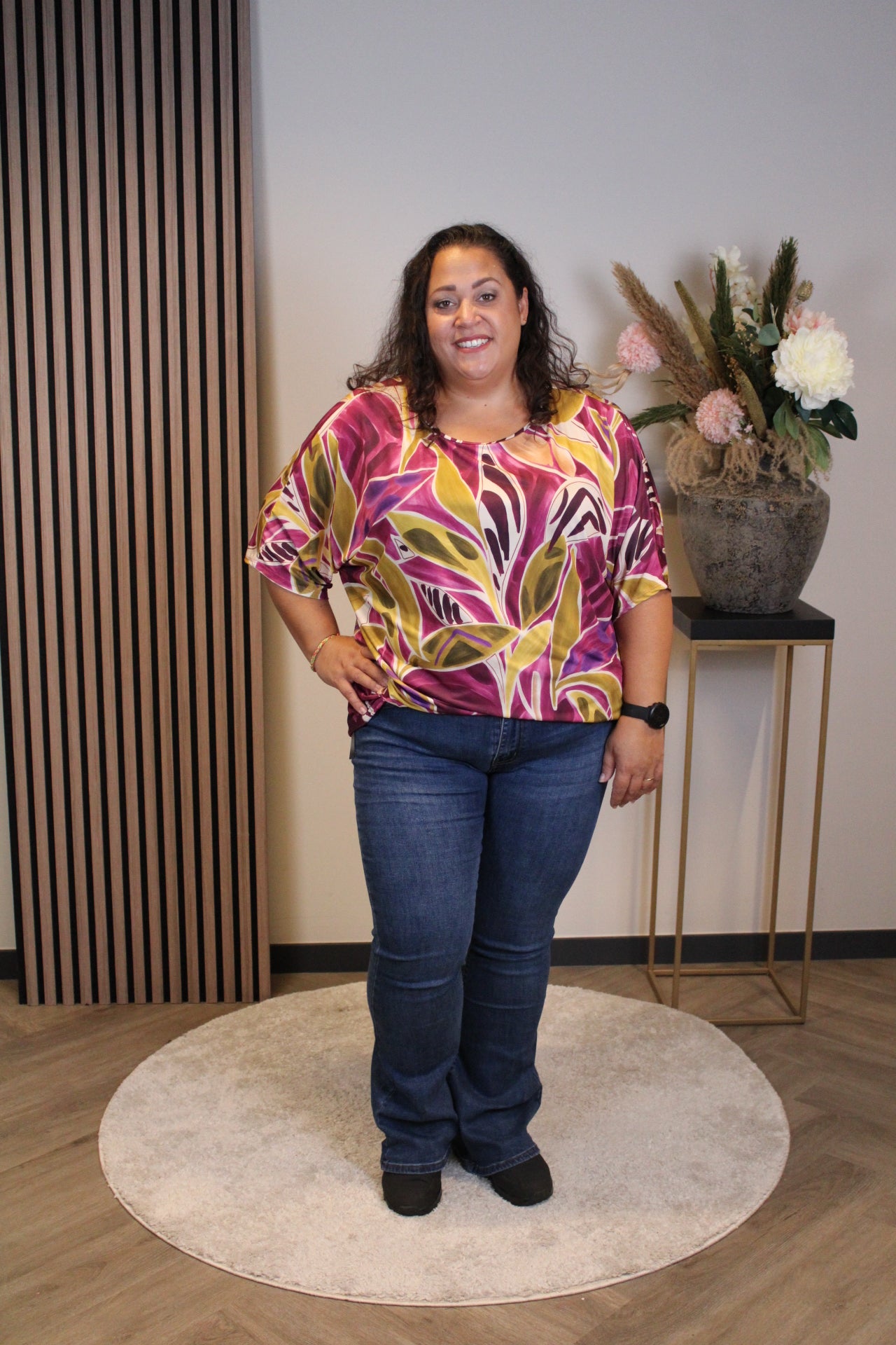 Daniëlle | Top rosa 48 bis 52