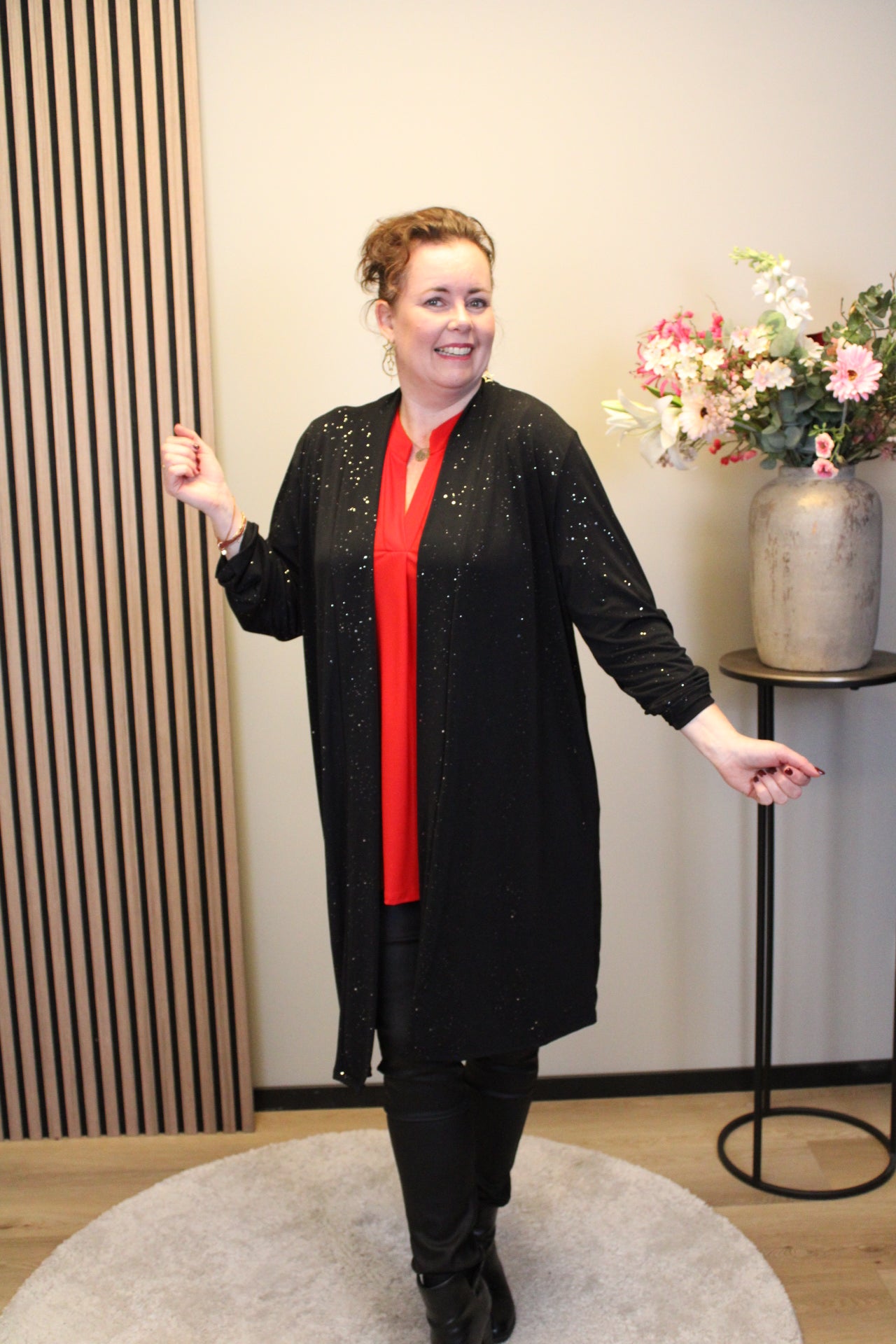 Mara | Bluse weiß Langarm 38 bis 48