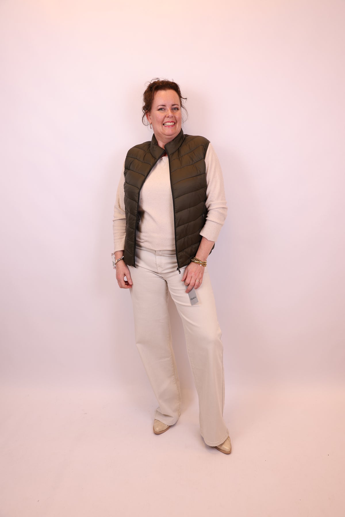Maxime | Grüne Jeansjacke
