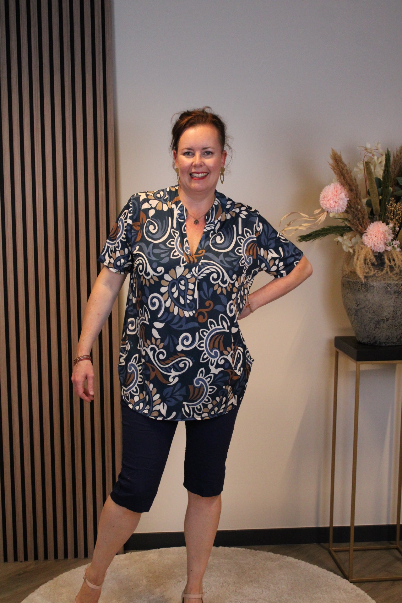 Zola | Blouse korte mouw 38 t/m 48