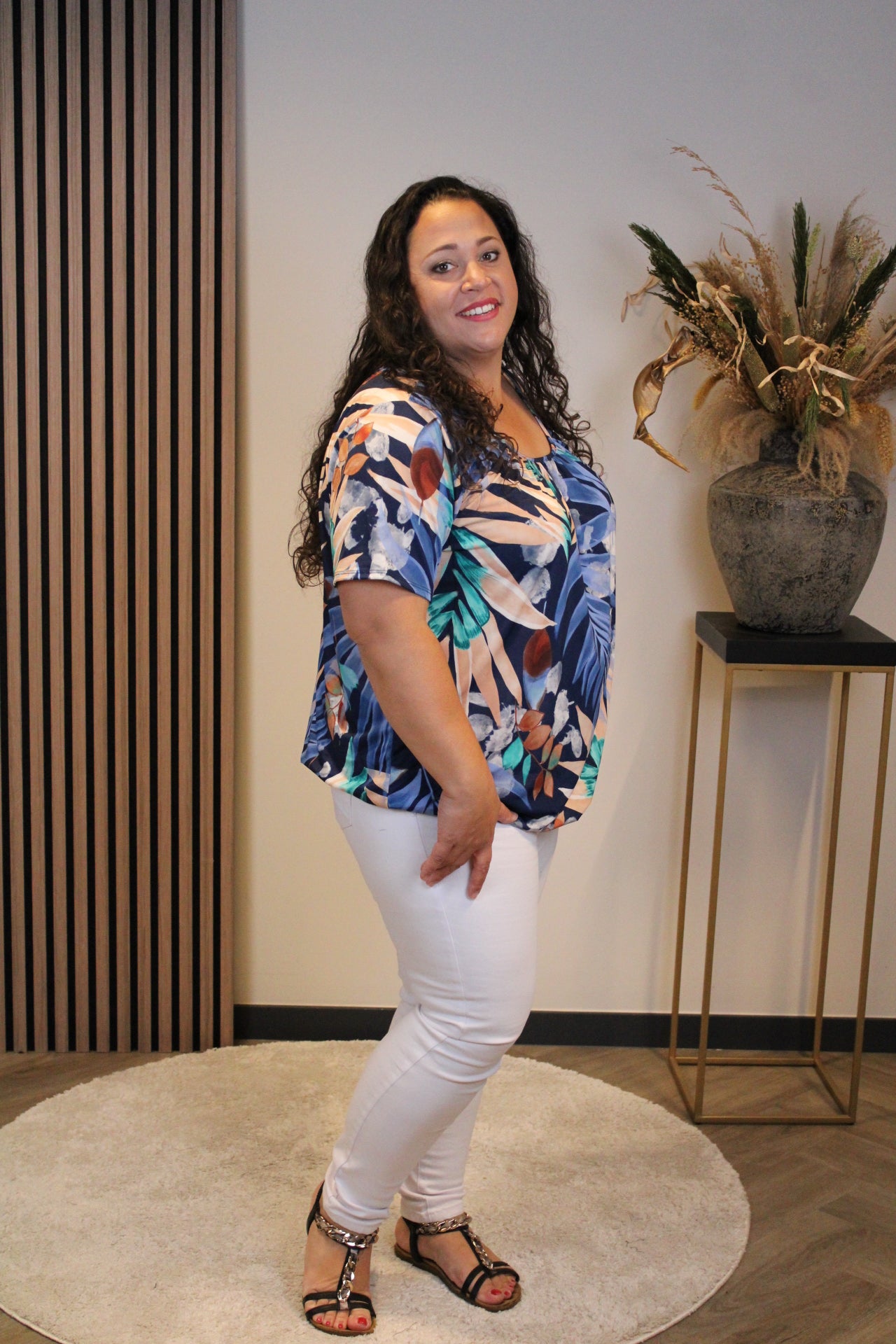 Karlijn | Ballontop Kurzarm 48 bis 52