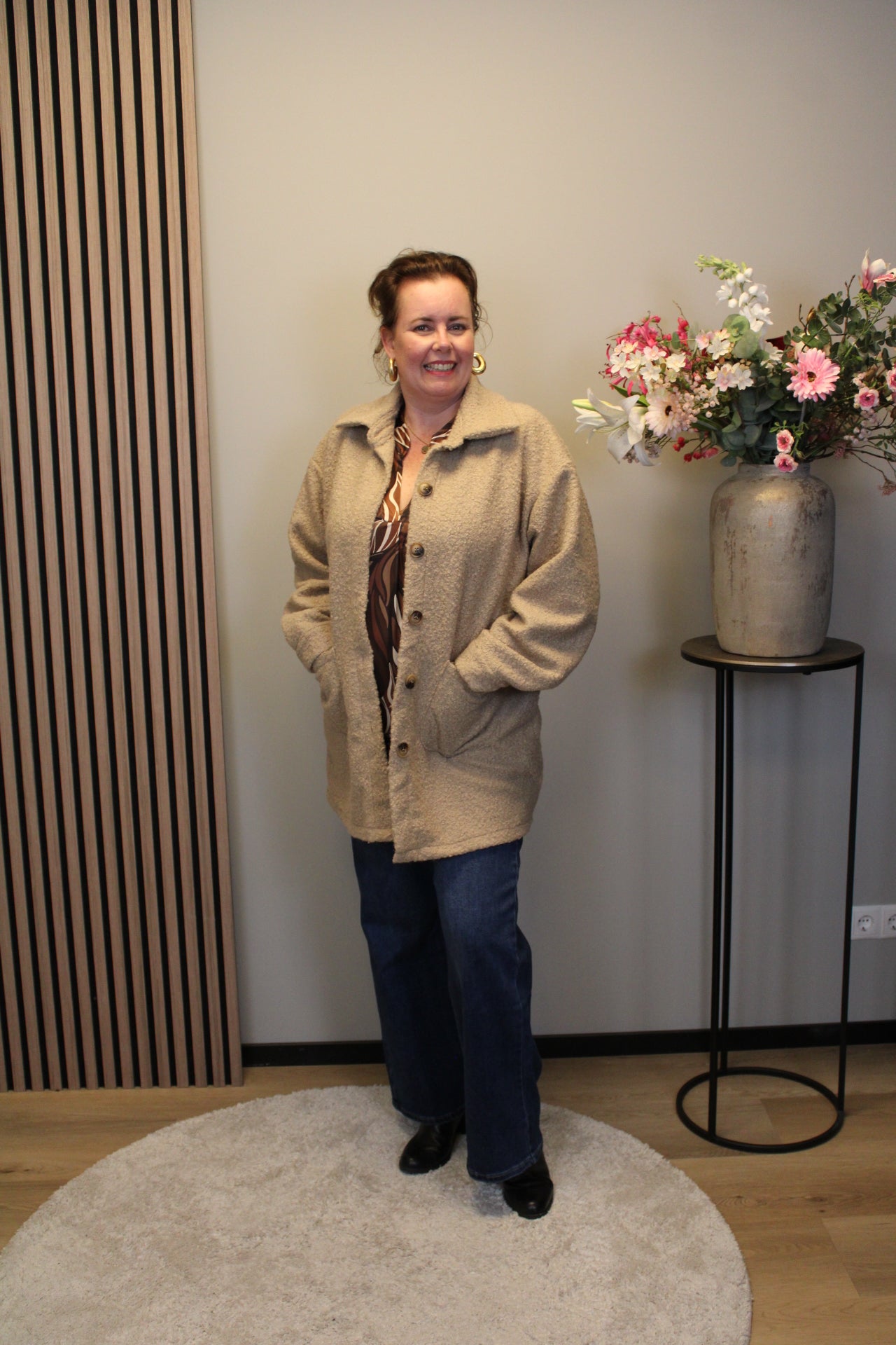 Mara | Bluse weiß Langarm 38 bis 48