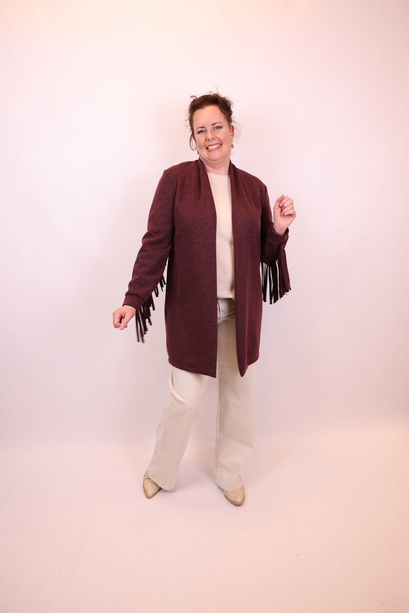 Mara | Bluse weiß Langarm 38 bis 48