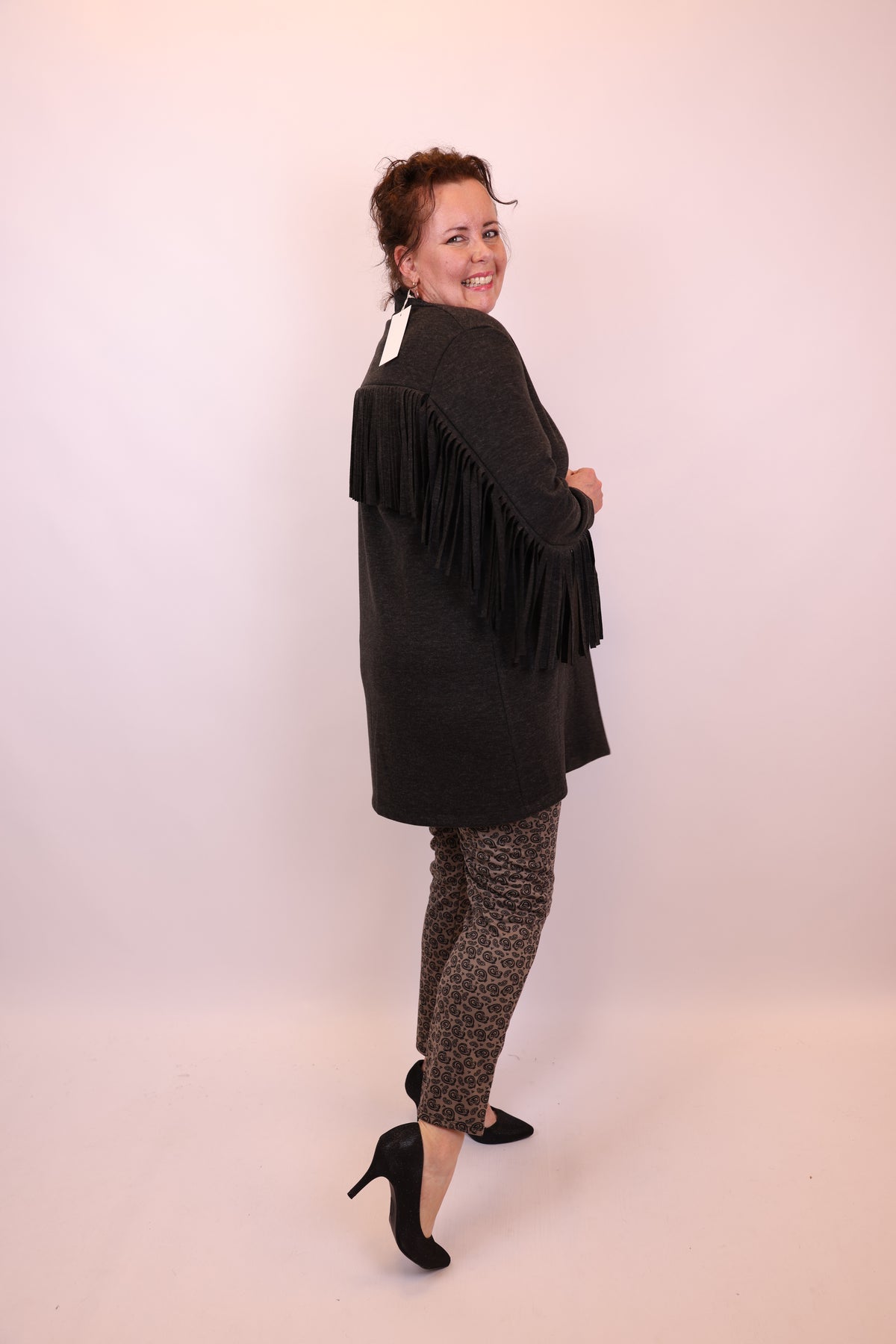 Mara | Bluse weiß Langarm 38 bis 48