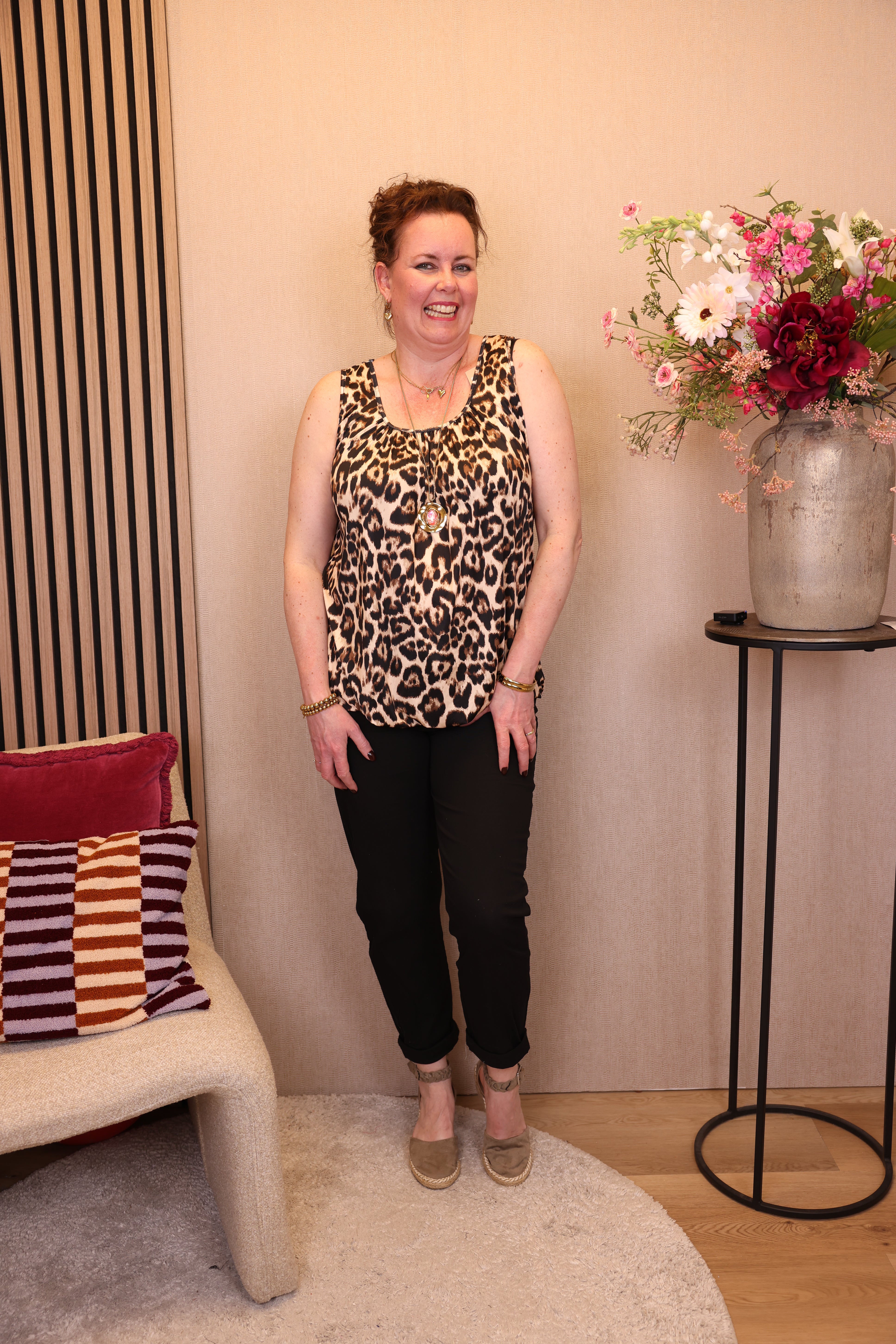Dora | Bluse schwarz Langarm 52 bis 58