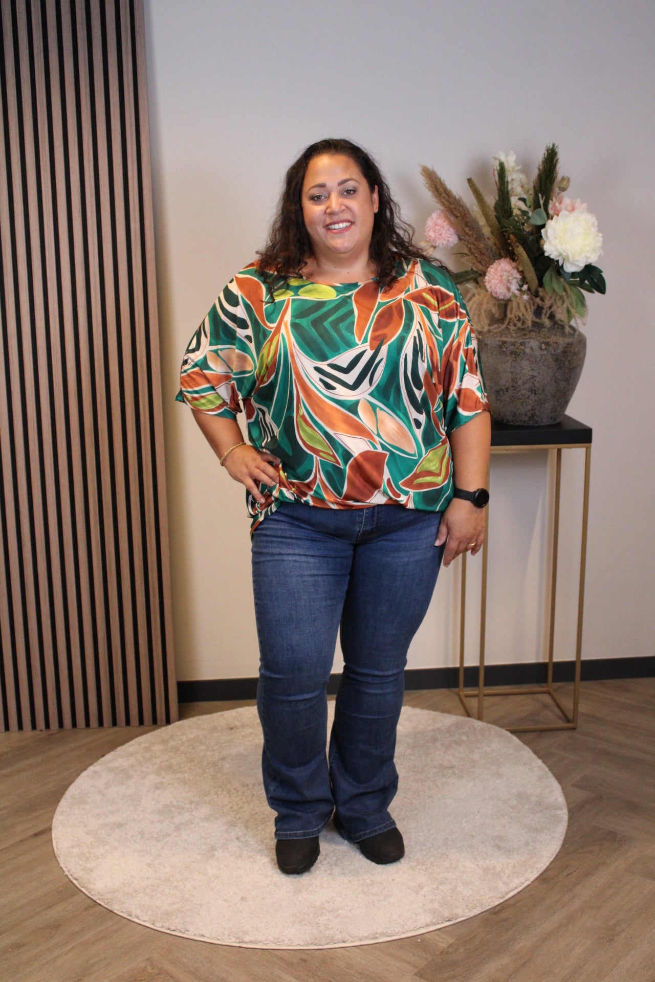 Danielle | Top grün 48 bis 52