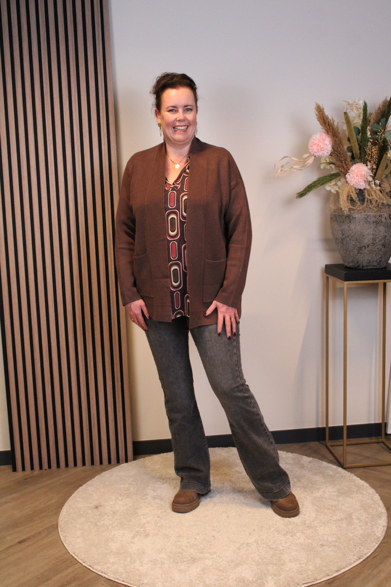 Mara | Bluse weiß Langarm 38 bis 48