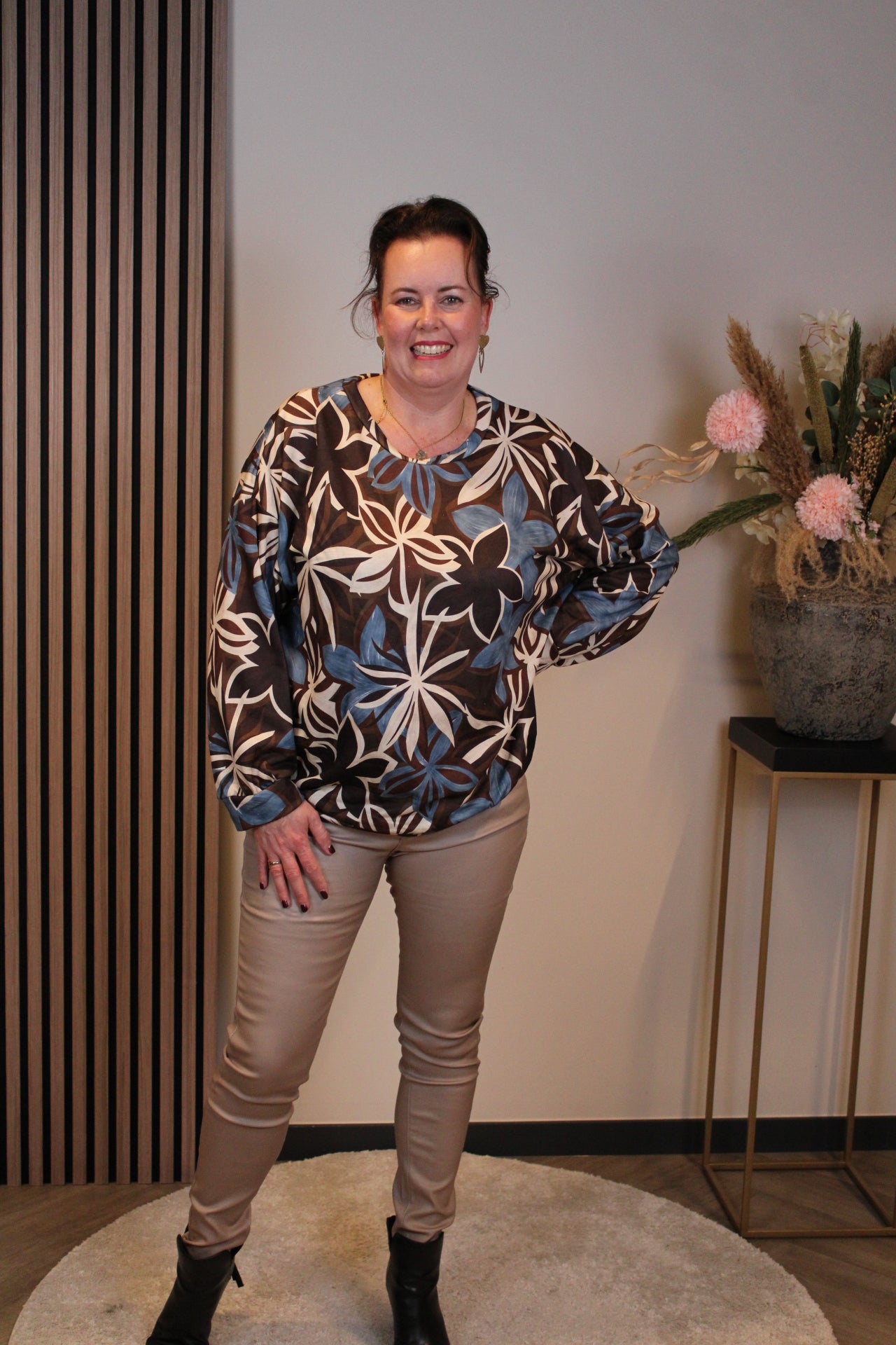 Mara | Bluse weiß Langarm 38 bis 48